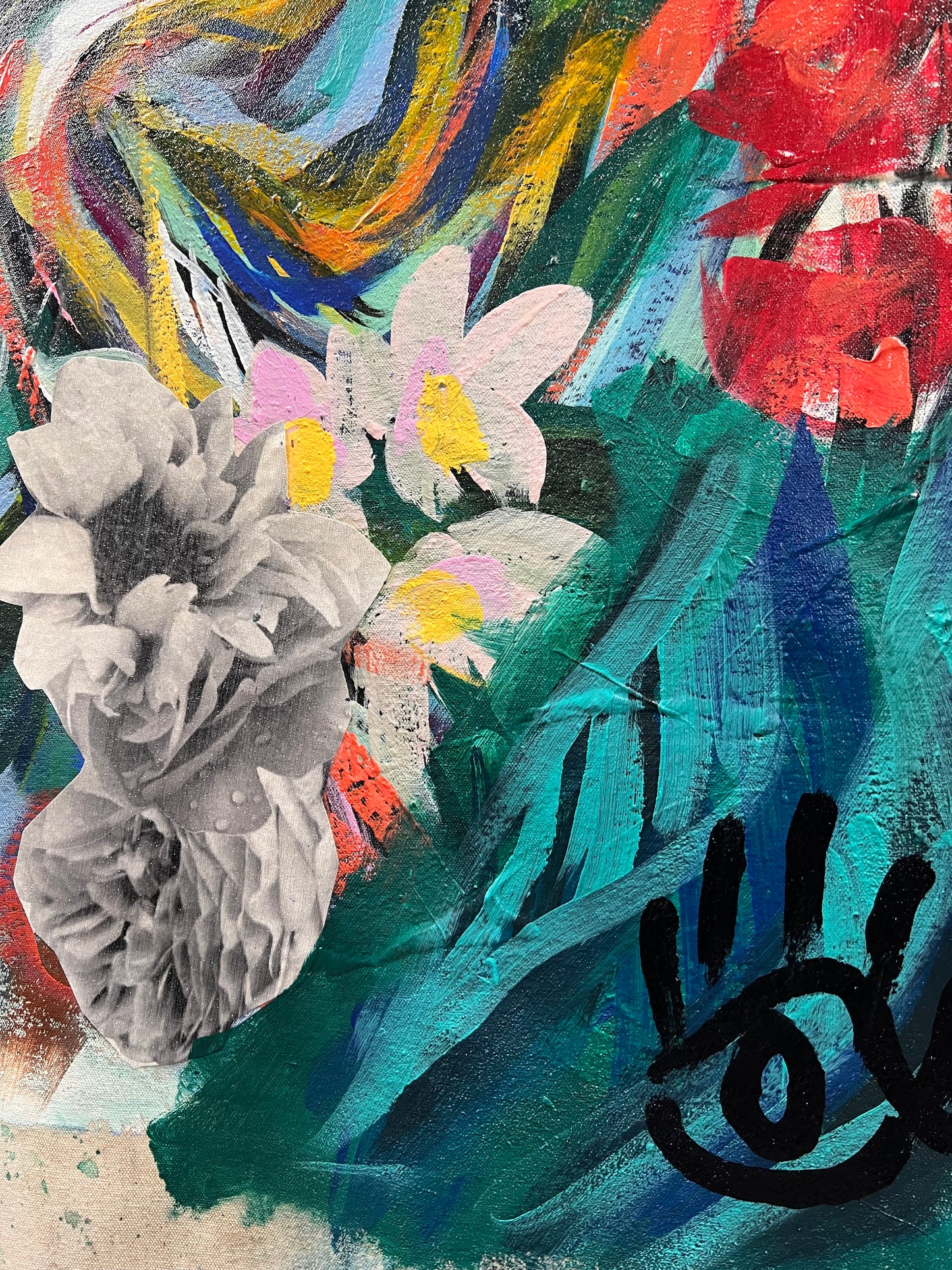 Being Alive / Garden Tiger Collage / March 2025