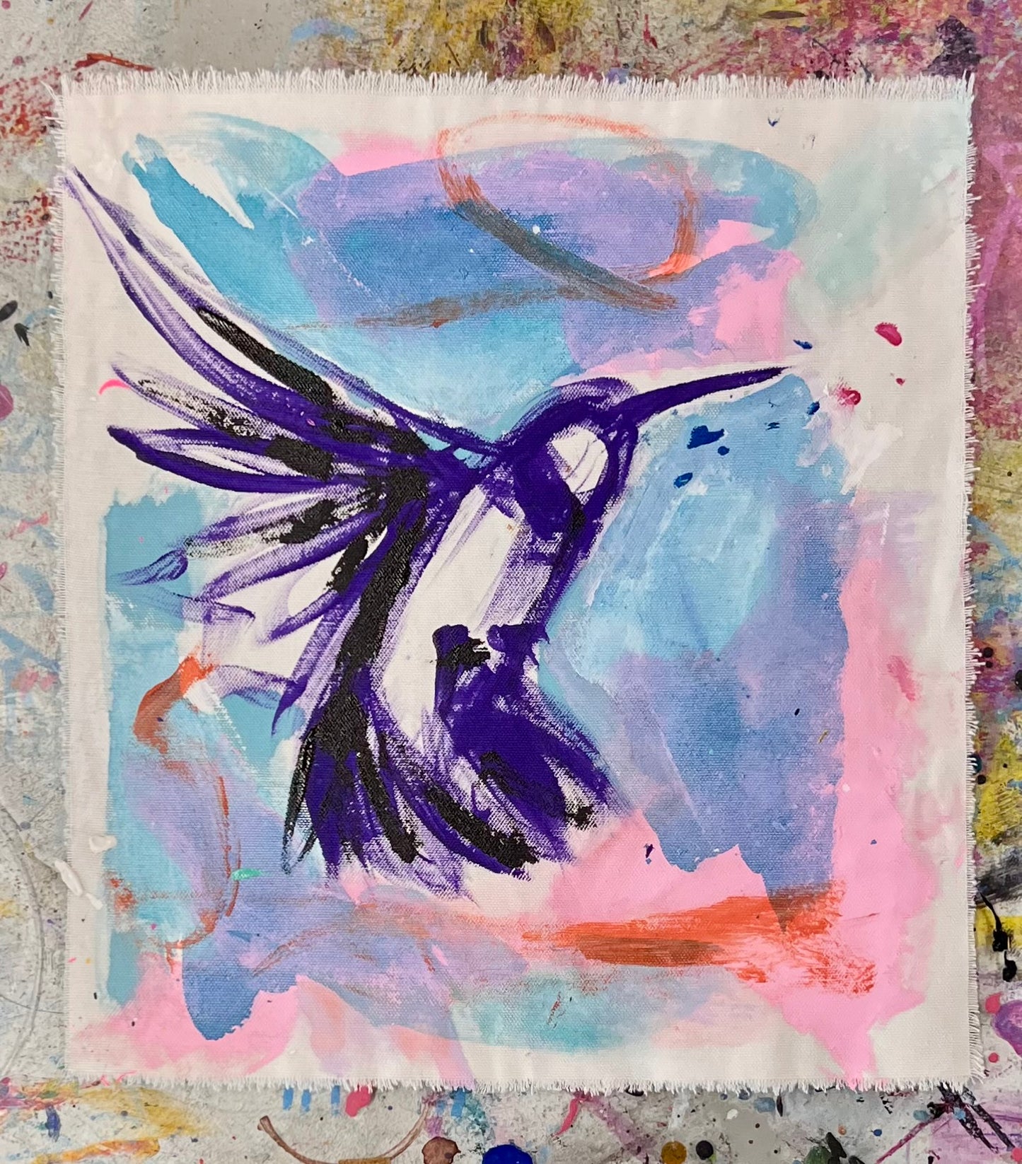 Beautiful and Free / Hummingbird Sketch / July 2025