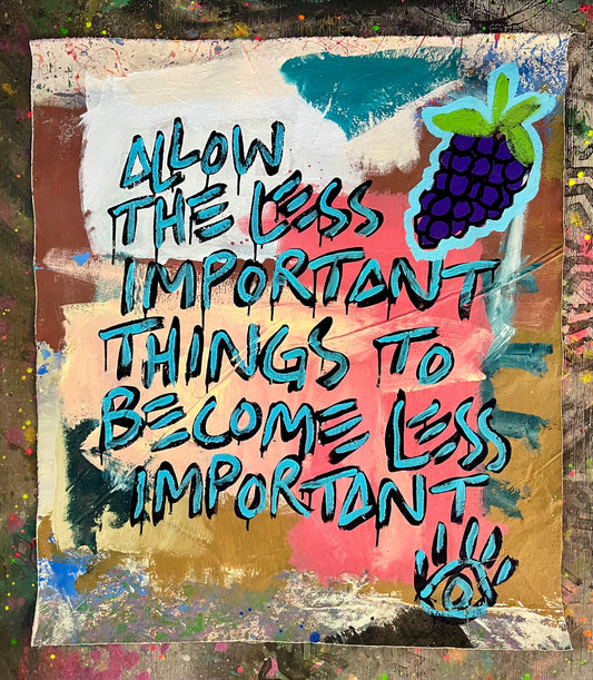 The Less Important Things / Mantra / February 2025
