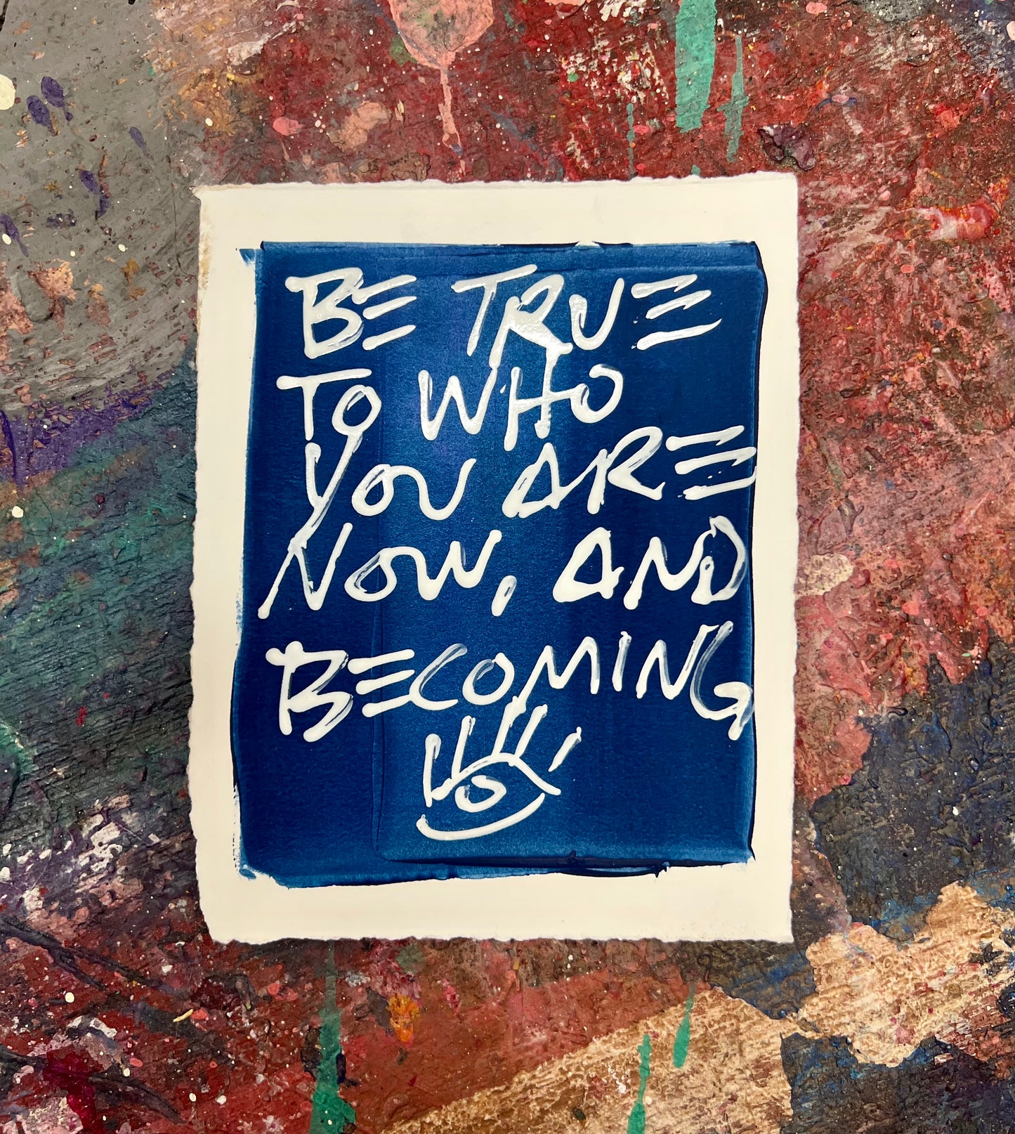 Now and Becoming / Ocean / Archival Paper Mantra / BOGO Originals / January 2026