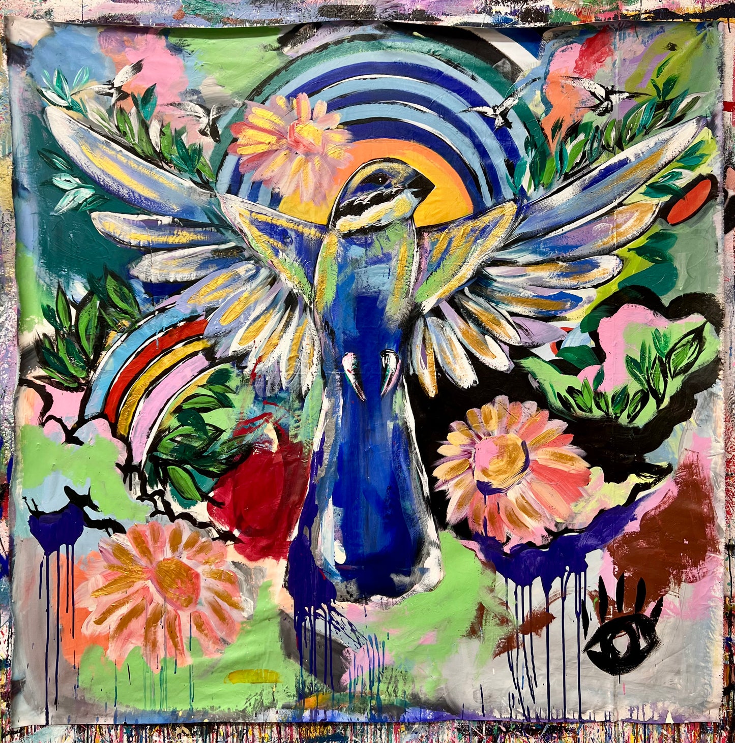 Things Change and That is Beautiful / Garden Bluebird / May 2025