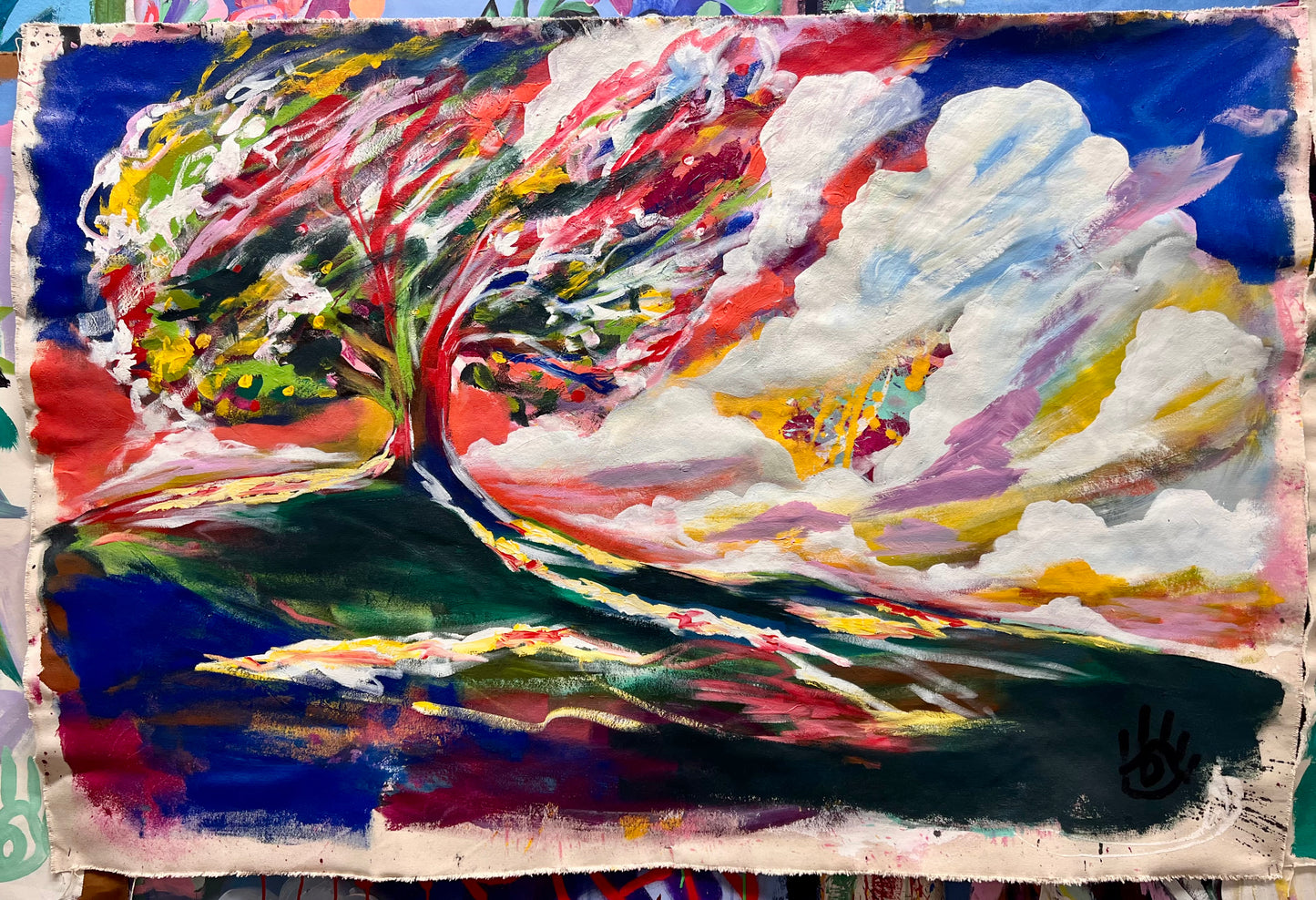 Beautiful Free Undisturbed / Landscape with Tree / March 2025