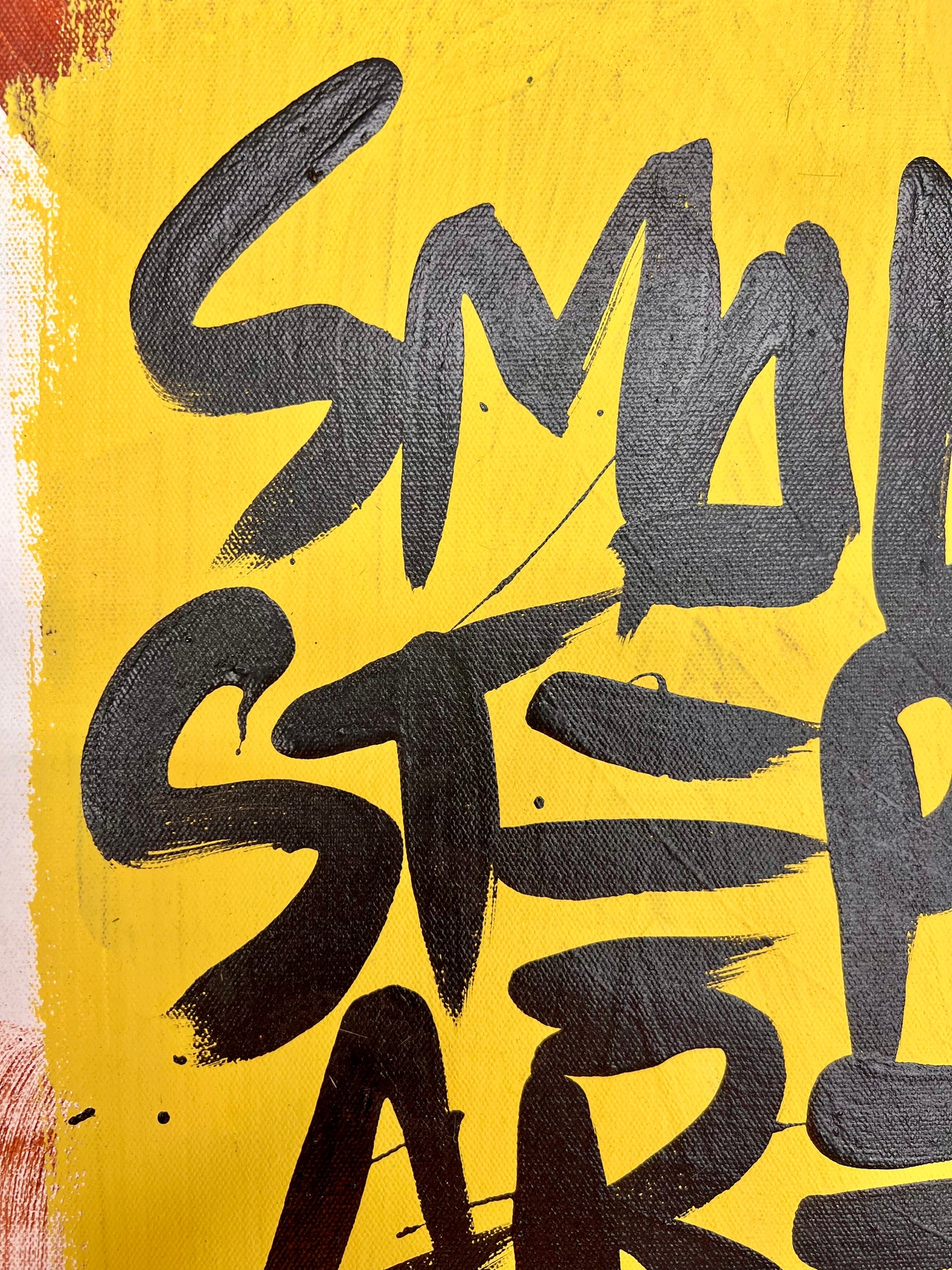Small Steps are Very Ok / Black & Yellow Mantra / May 2025