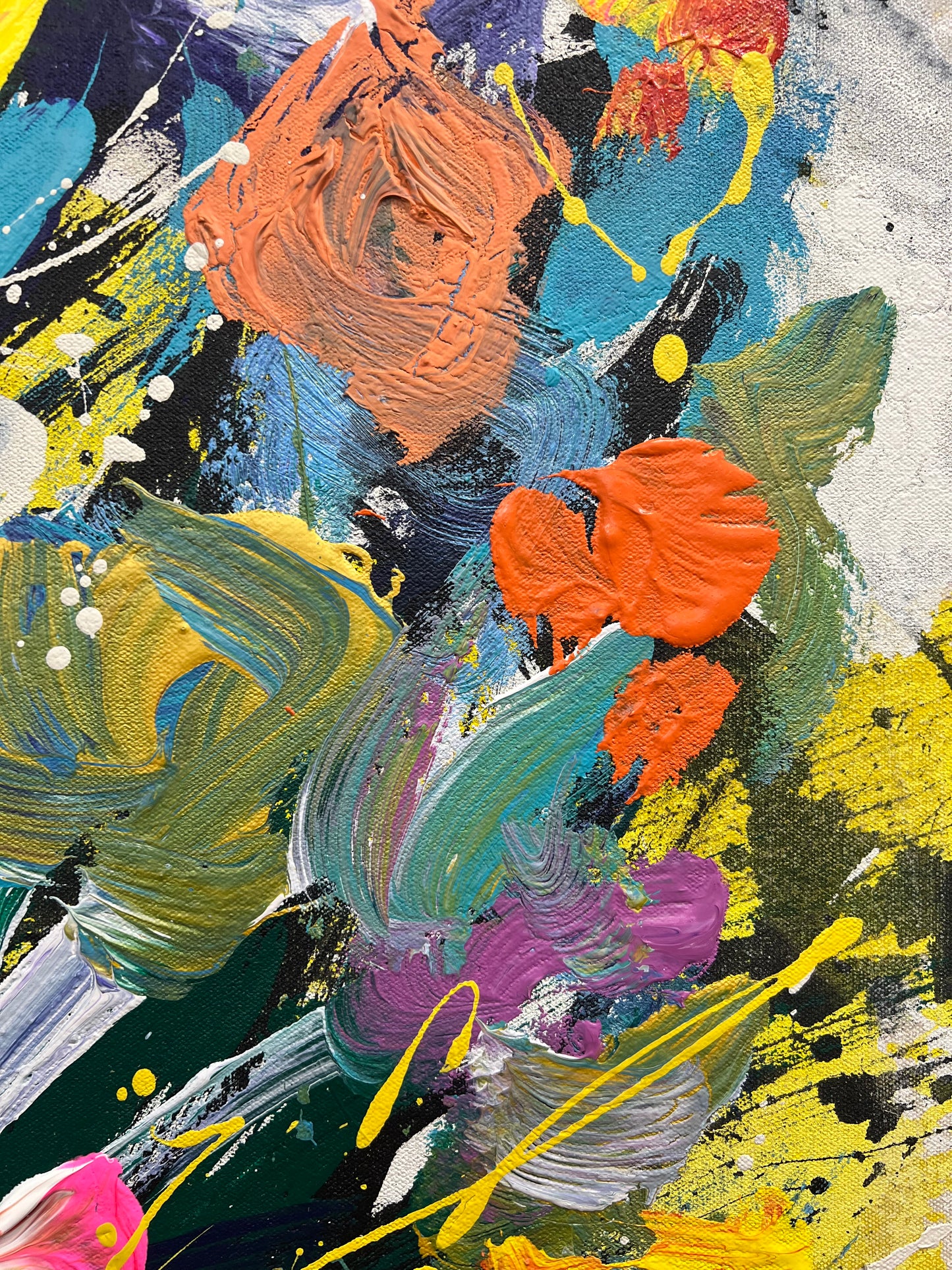 Beautiful and Free / Abstract Bouquet / April 2024 / De Fer Troy Hill