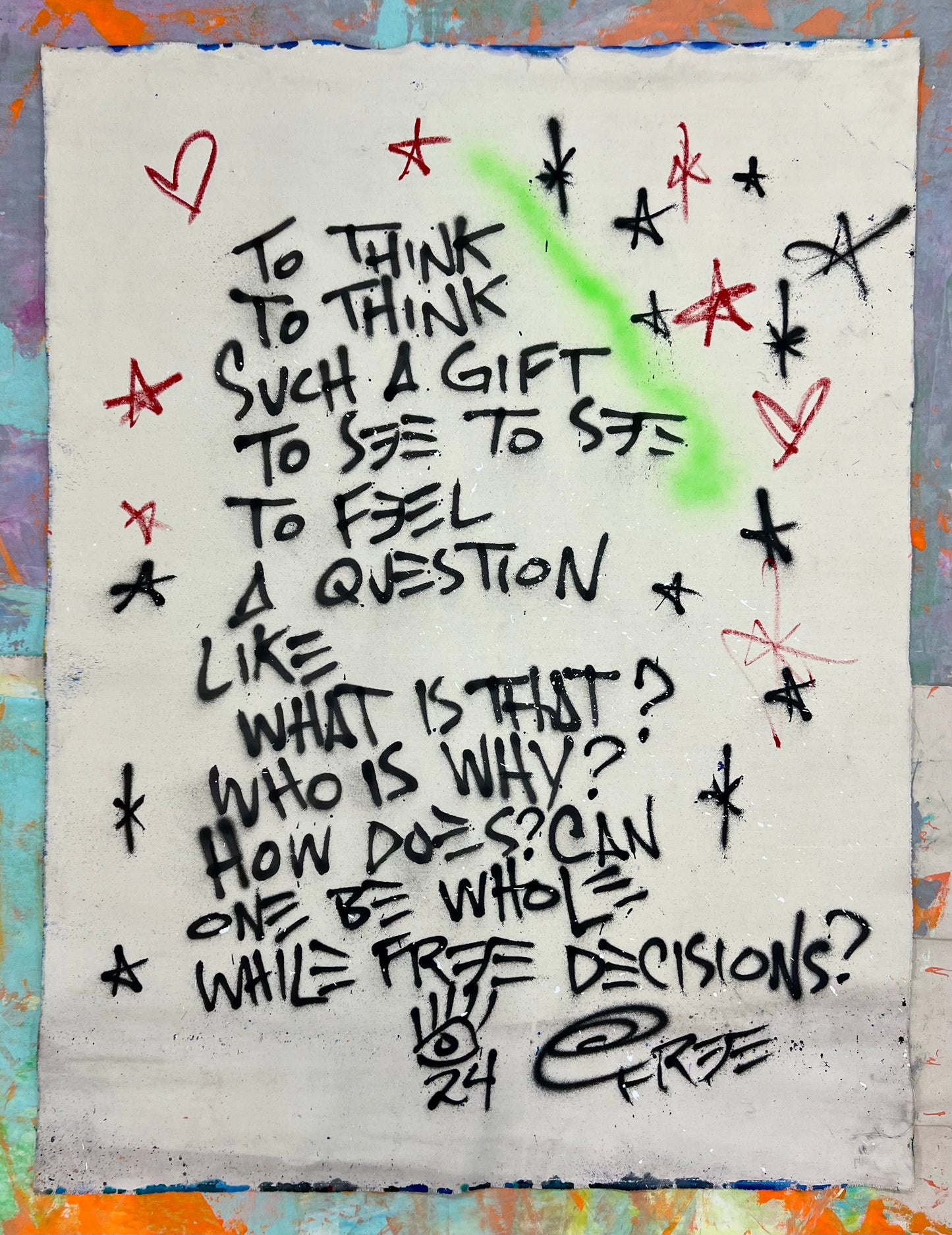Can One Be Whole While Free Decisions? / Elephant / May 2024