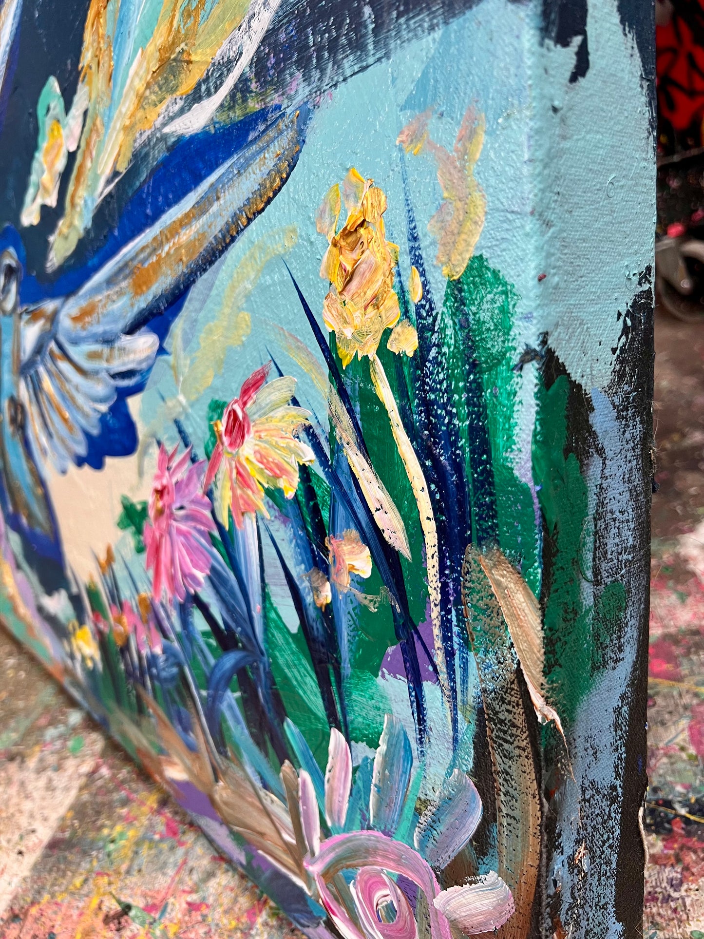 Beautiful and Free / Garden Bluebird / May 2025