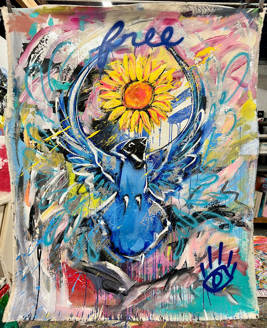 Amazing Things / Sunflower Blue Jay / December 2023