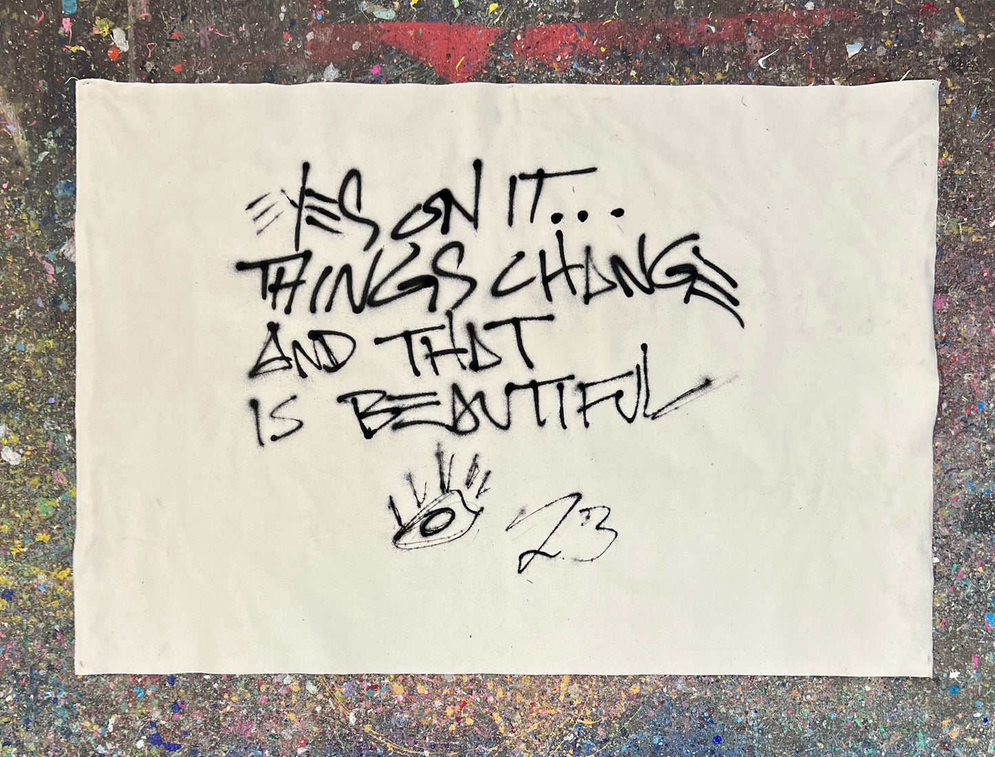 Eyes on it / tiger / September 2023