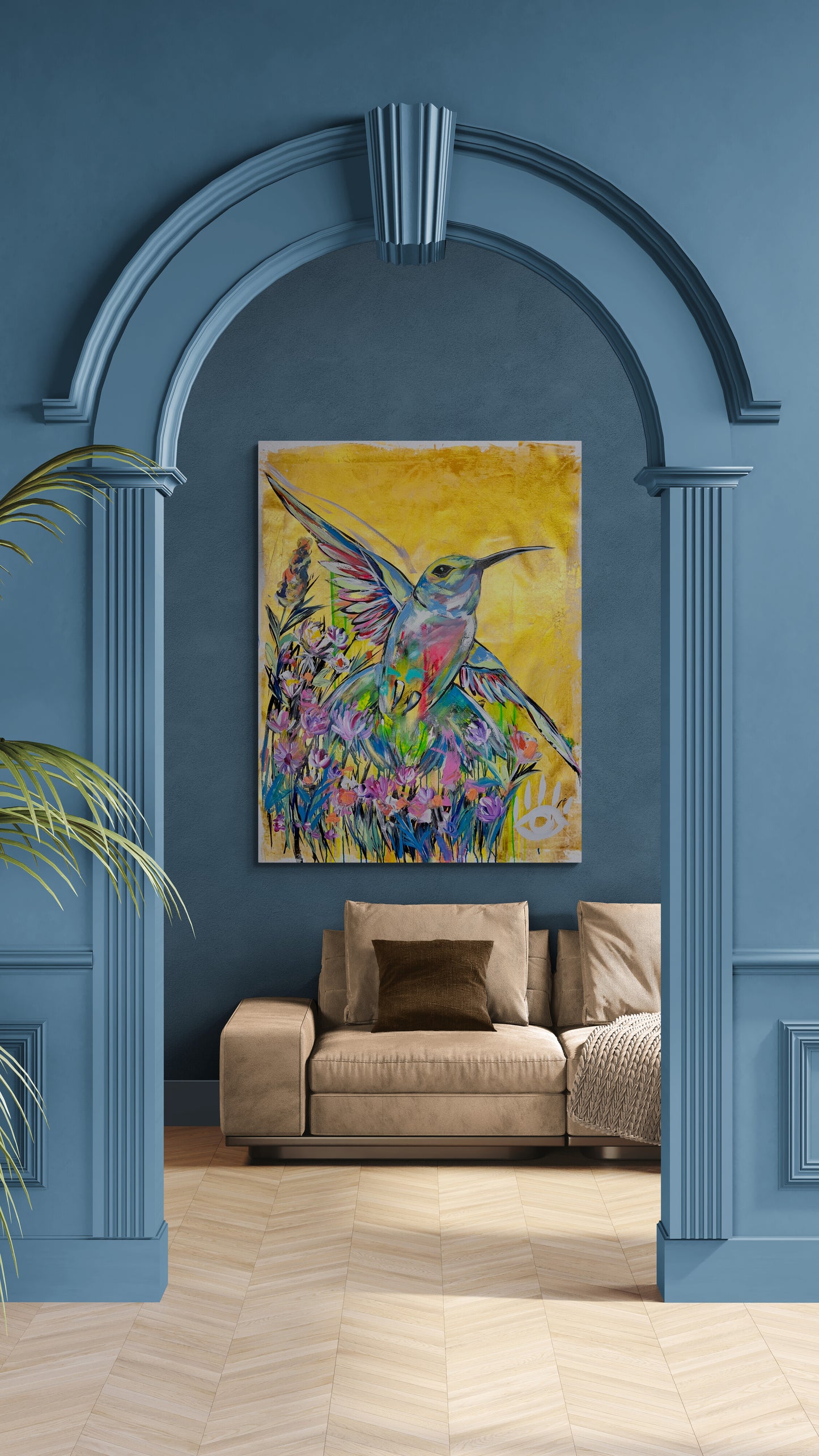 Beautiful and Free / Golden Hummingbird / May 2025