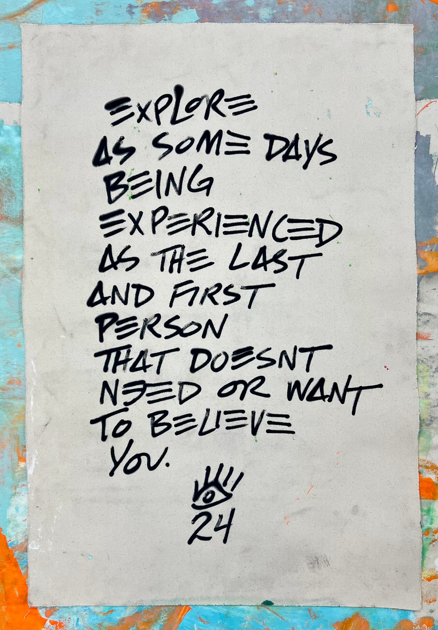 The Last and First Person / Astronaut / May 2024