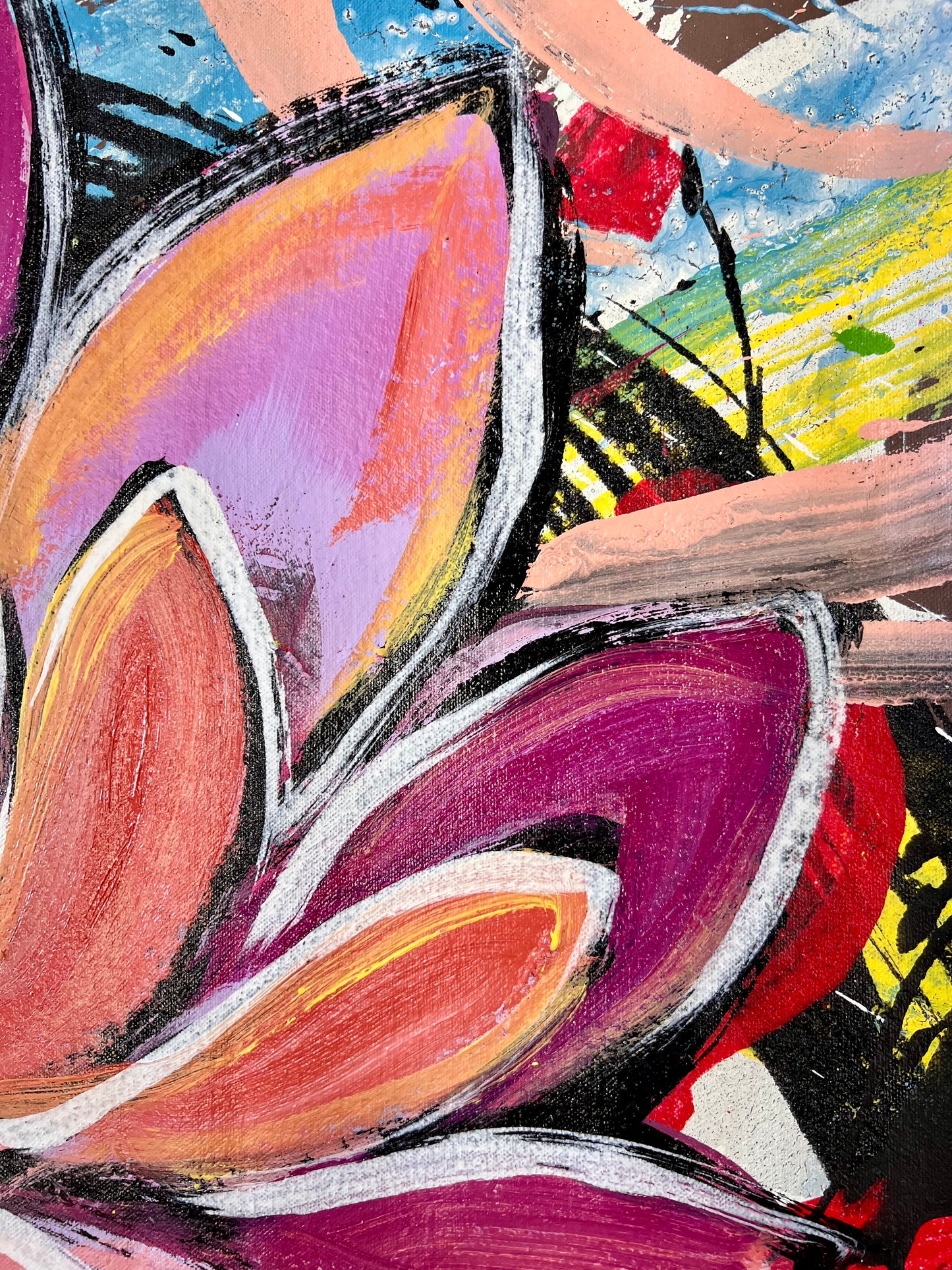 Beautiful and Free / Abstract Lotus / Wednesday Refresh / August 2025