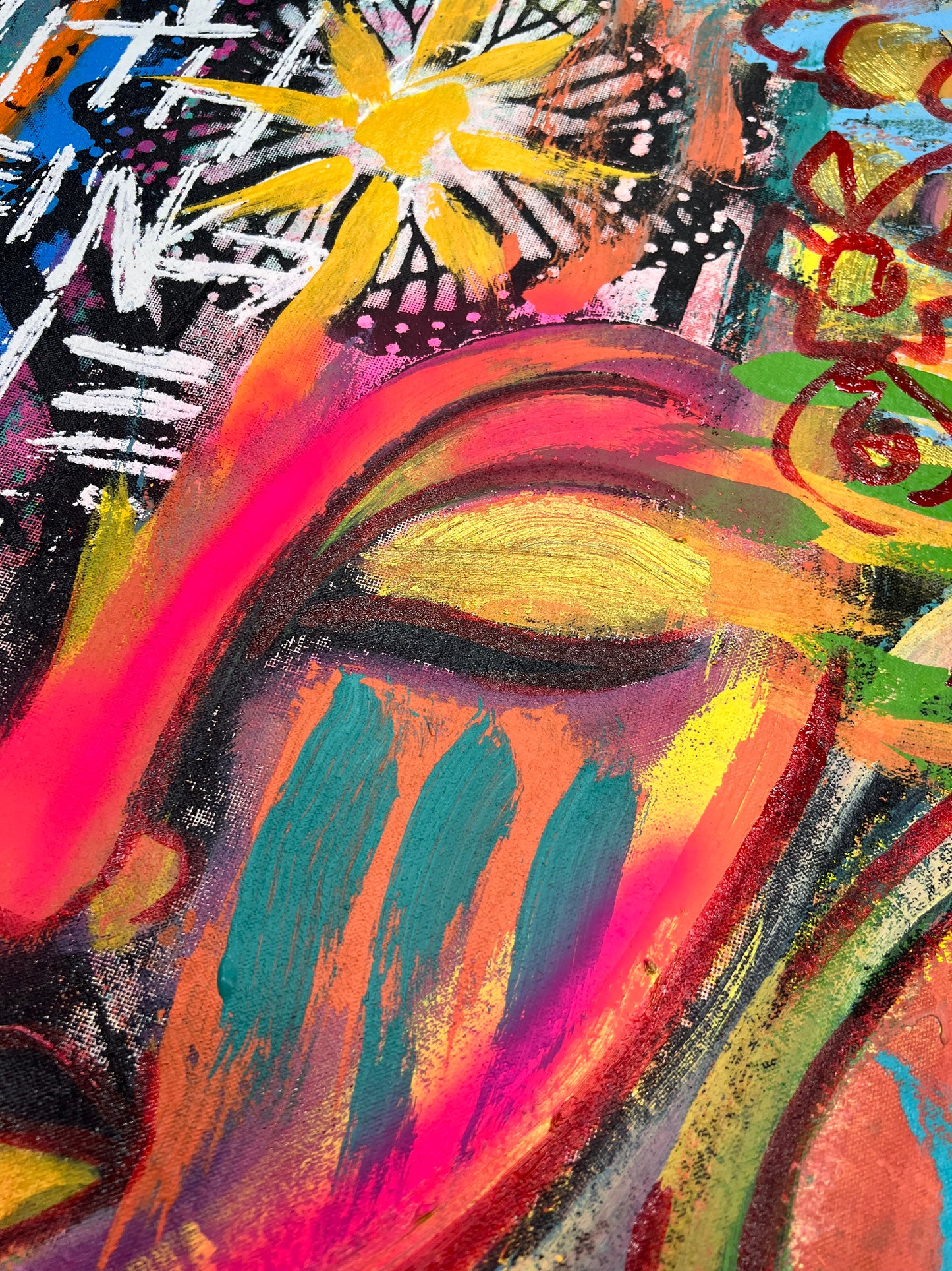 Being Alive / Vintage Screenprint Buddha / Wednesday Refresh / July 2025