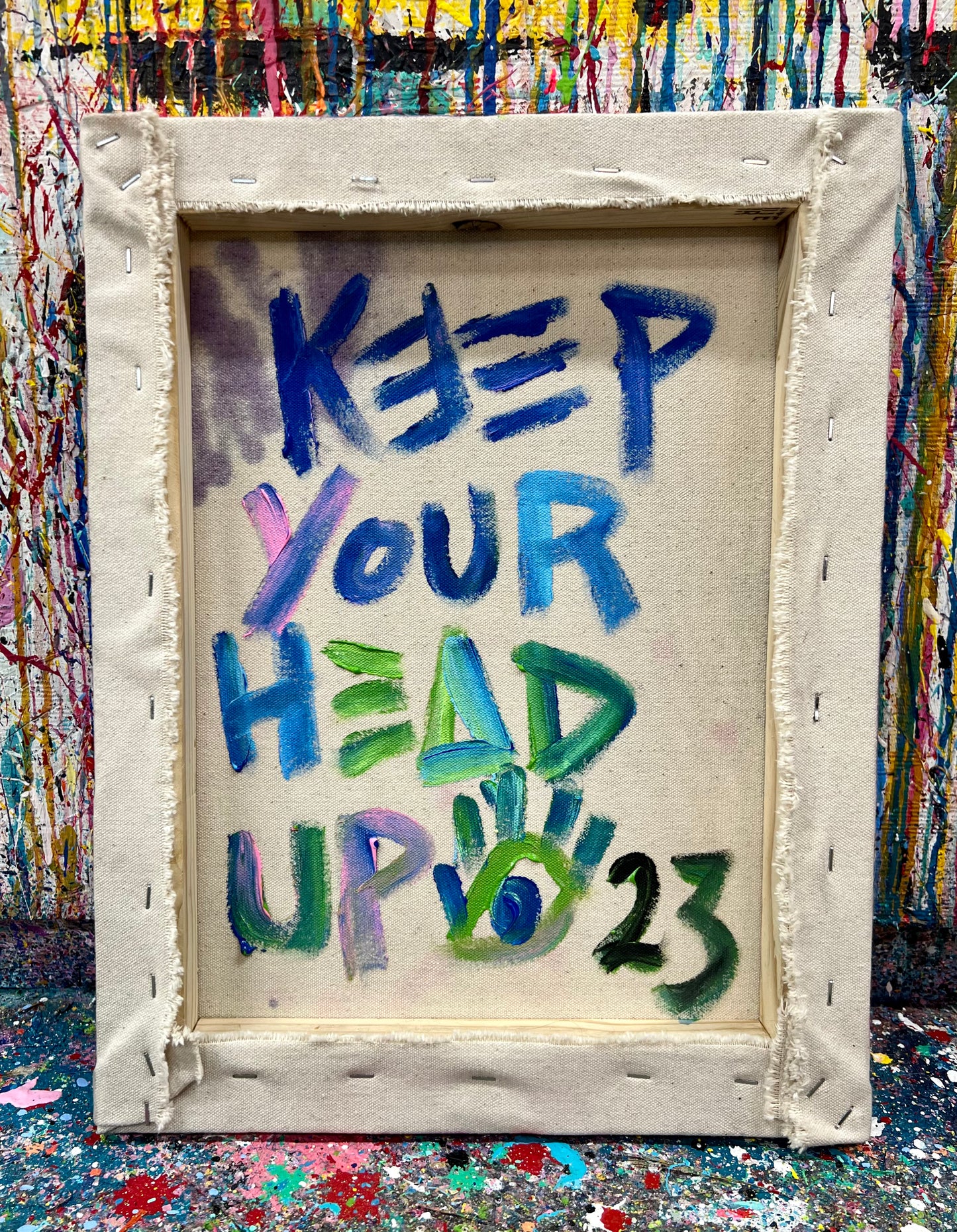 Keep Your Head Up / Abstract Giraffe / November 2023