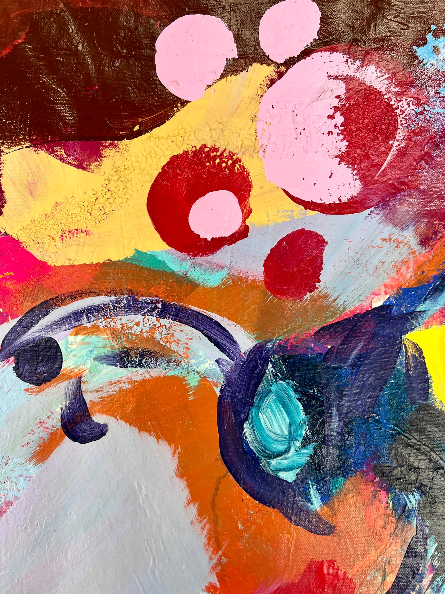 One Day at a Time / Abstract Bee / March 2025