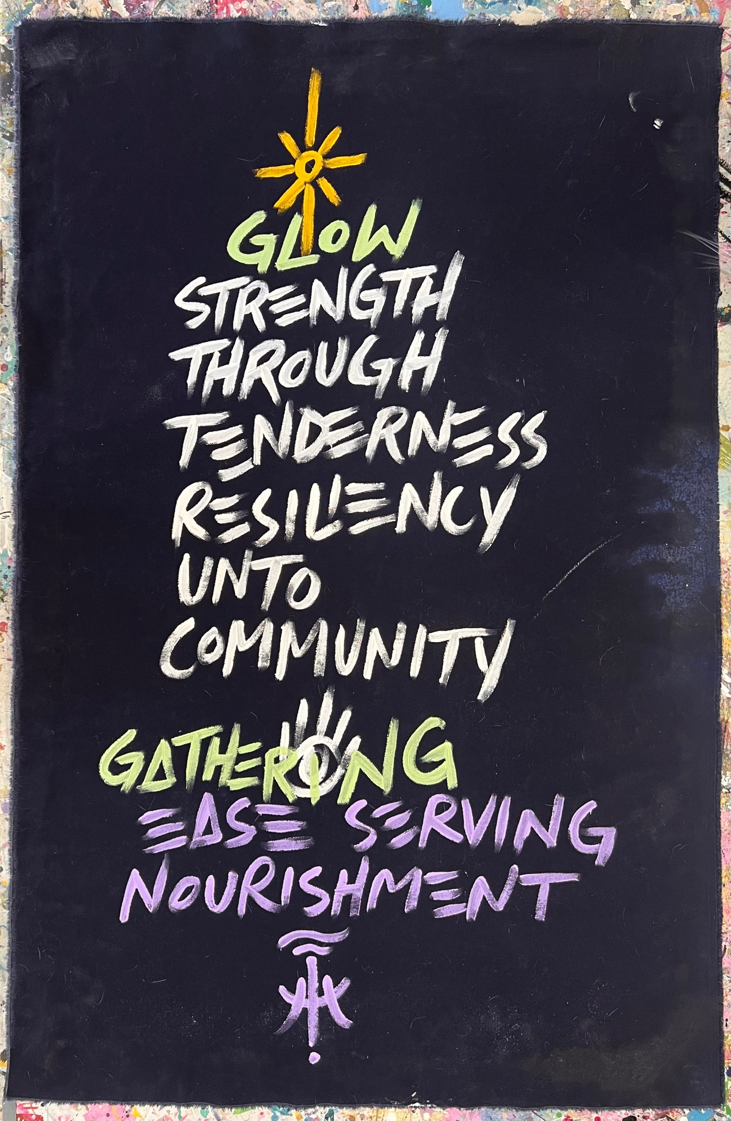 Gathering Glow / Vase of Flowers / Wednesday Refresh / August 2025