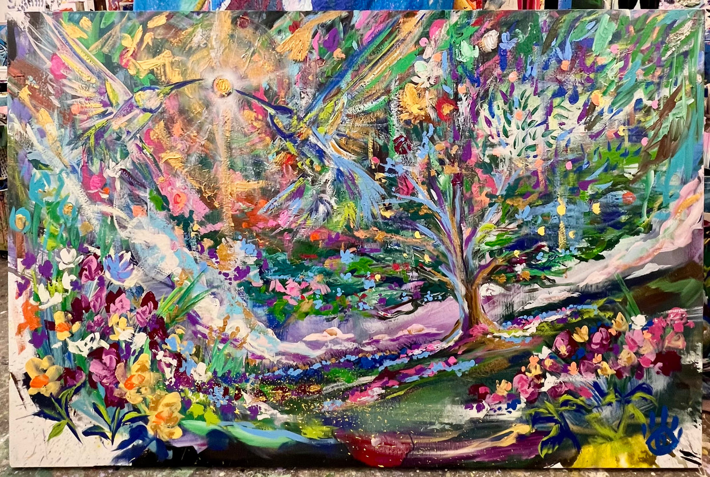 A Door to Wonder / Hummingbird Garden / February 2025