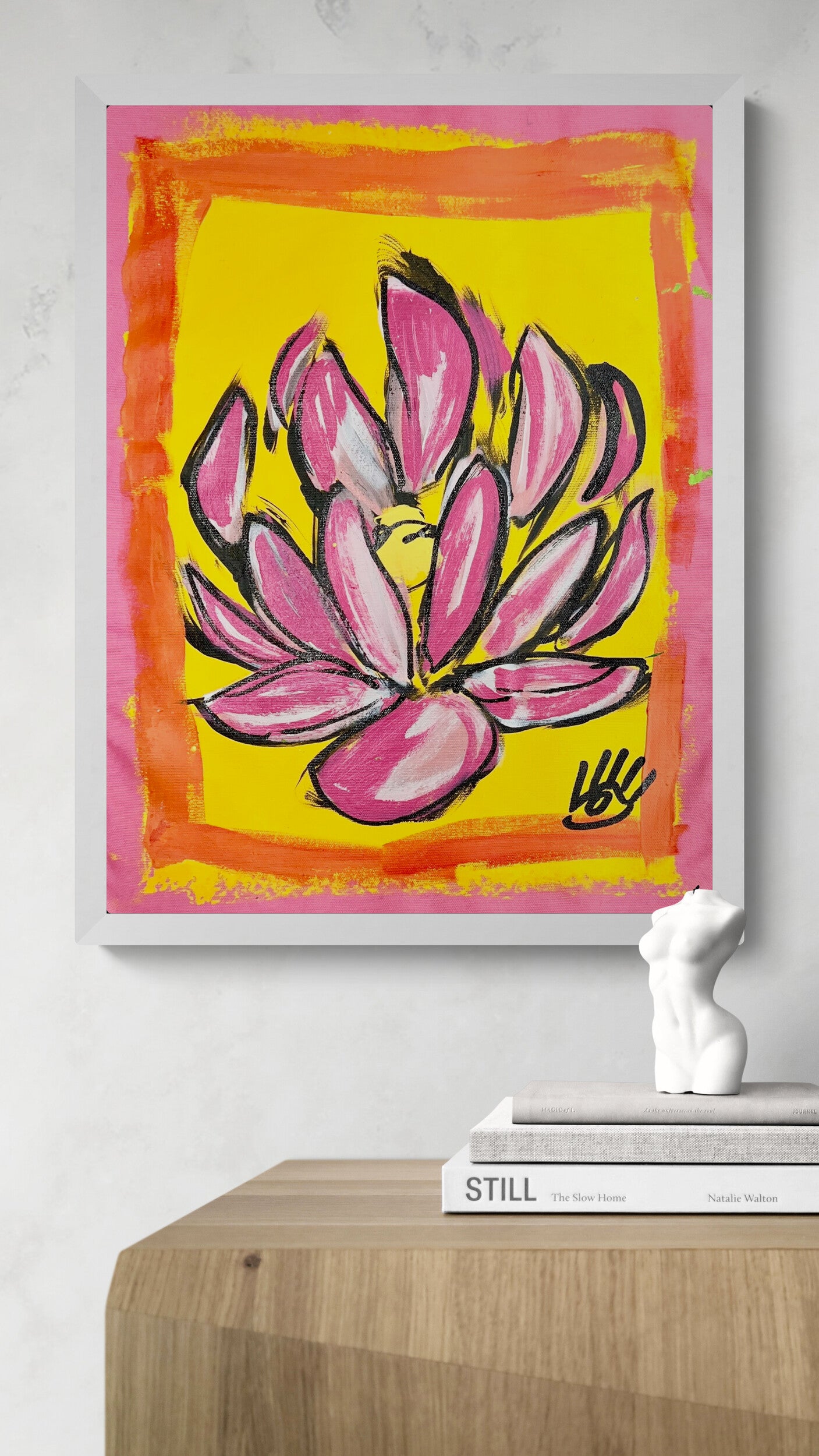 Sacred Not Scared / Lotus Sketch / Sunday Collection / August 2025