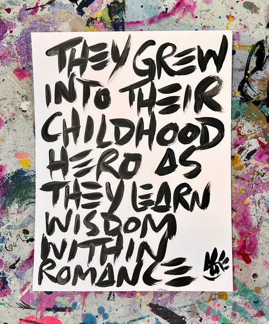 Childhood Hero / Archival Paper Mantra / BOGO Originals / August 2025