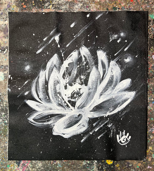 Lotus / Black & White Sketch / January 2025