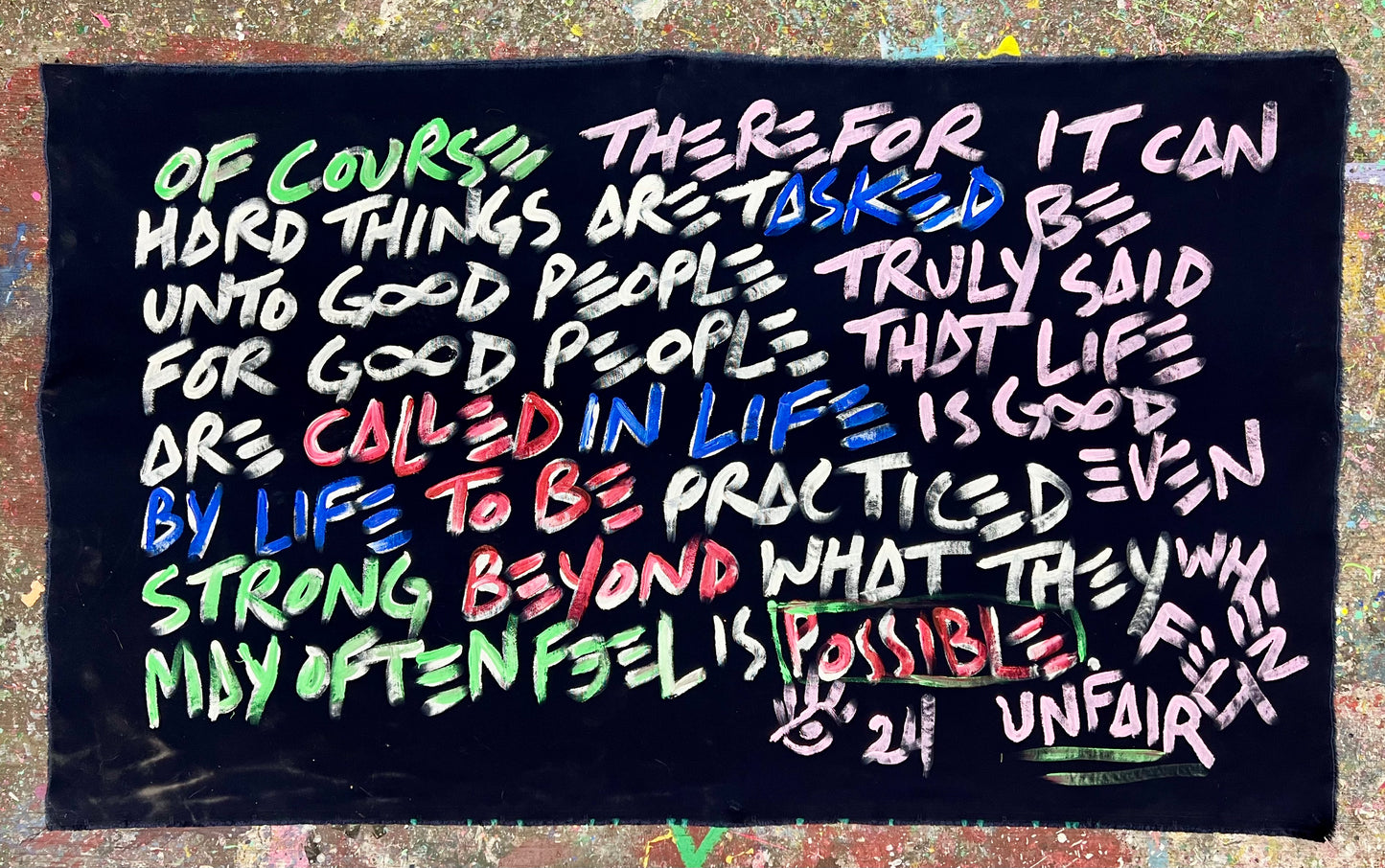Called To Be Beyond Possible / Bouquet / Winter 2024
