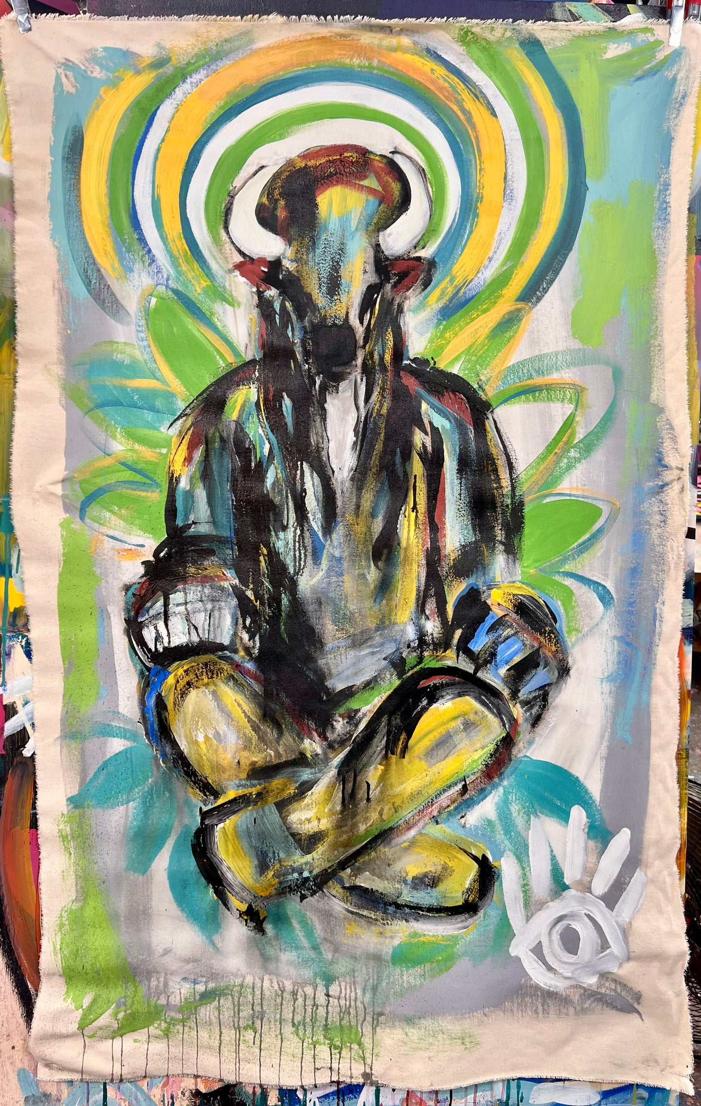 Listen Calmly / Bull Figure / Sunday Collection / July 2025