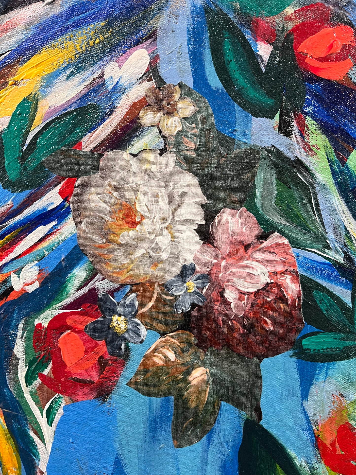 Being Alive / Garden Tiger Collage / March 2025