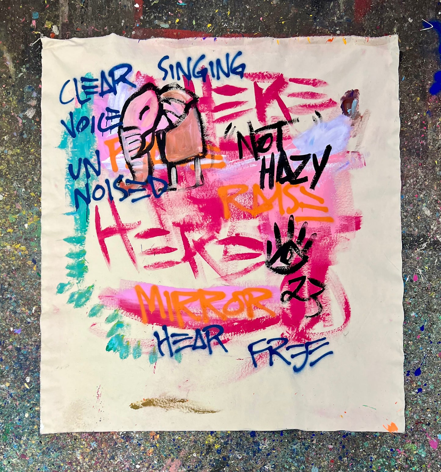 Not hazy / Sunflowers / September 2023