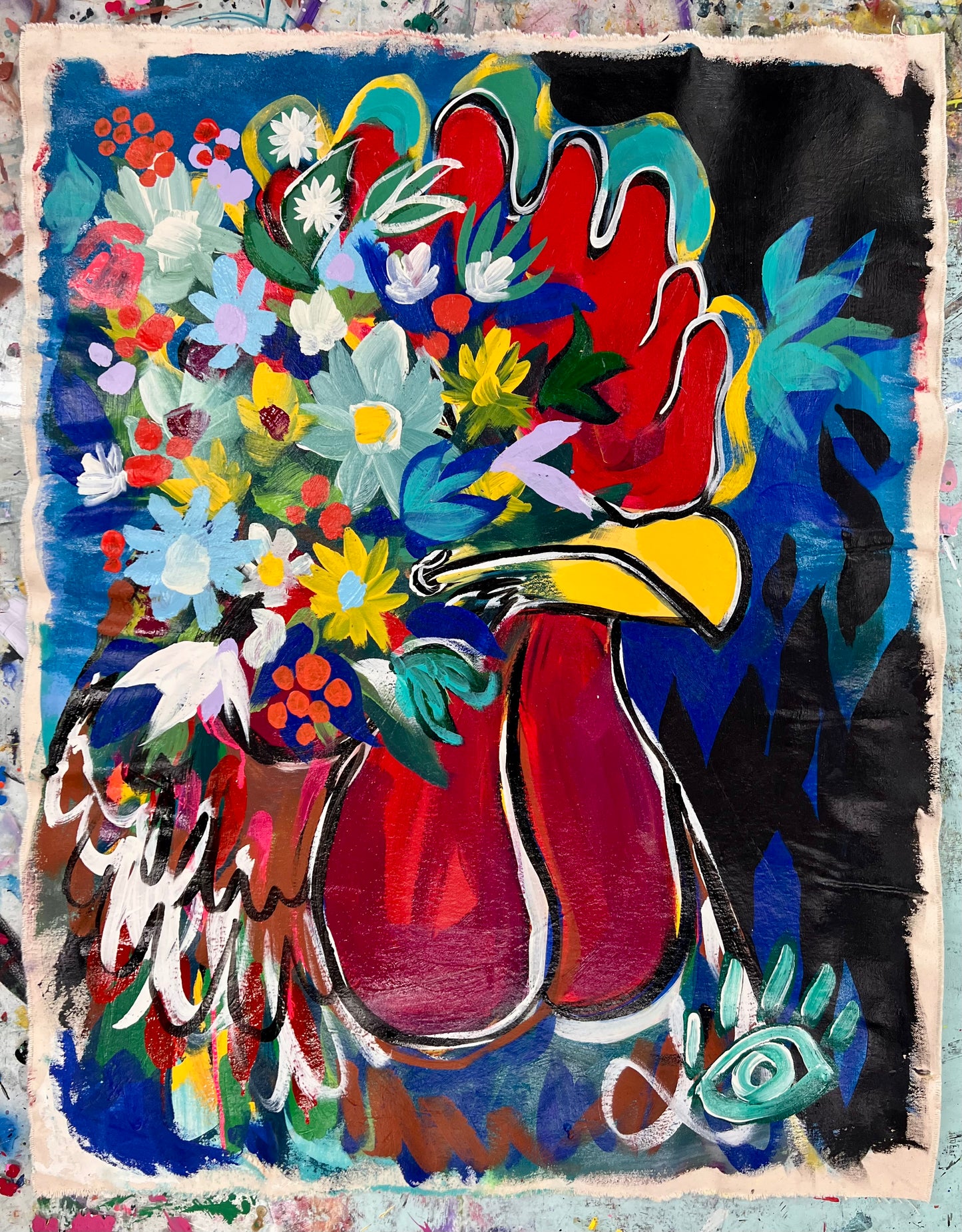 Bright Eyes Unto Worthy Posture / Garden Rooster / March 2025