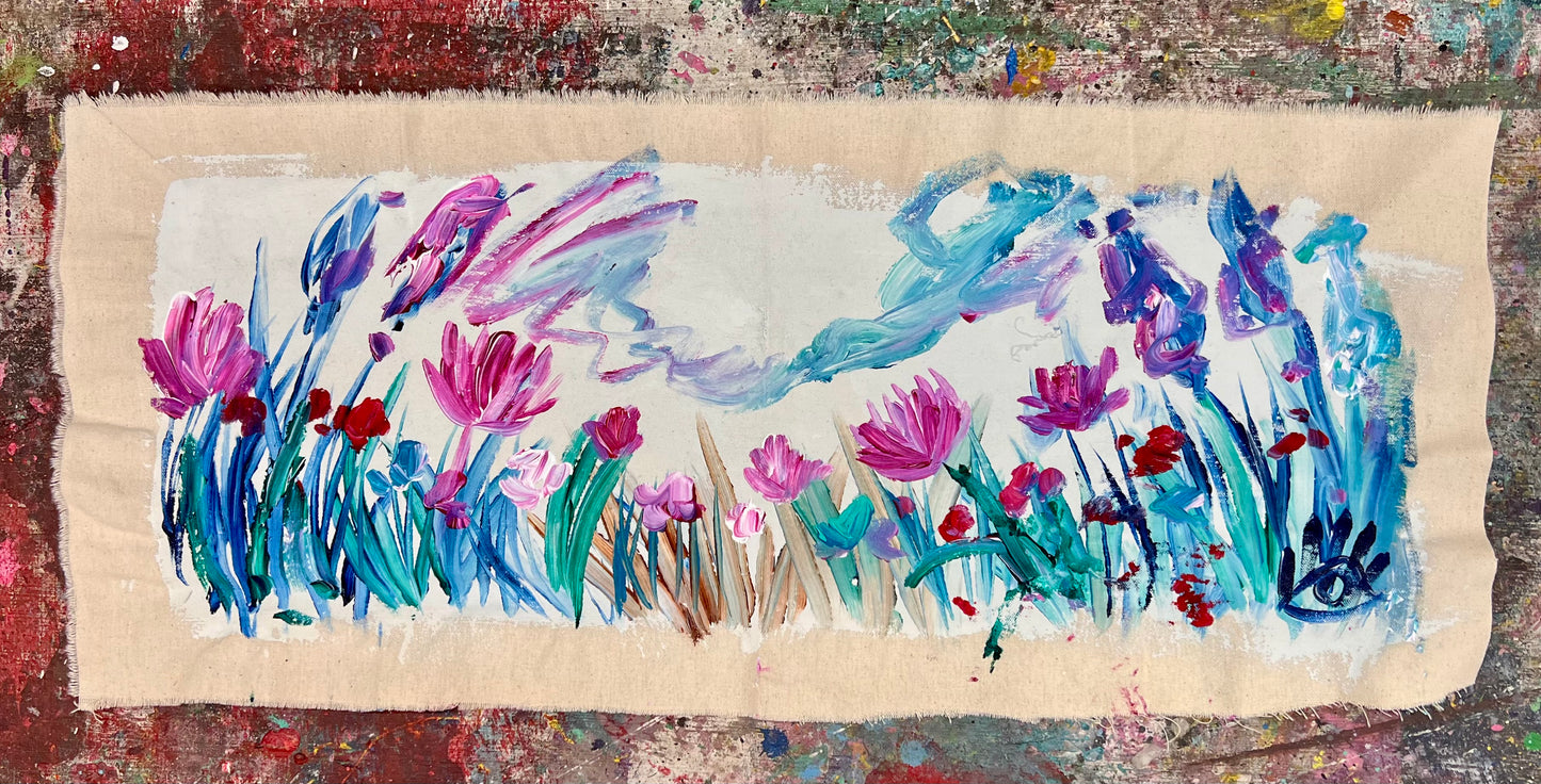 As Days Come / Floral Field Sketch / May 2025