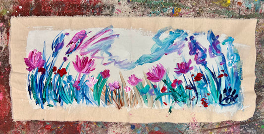 As Days Come / Floral Field Sketch / May 2025