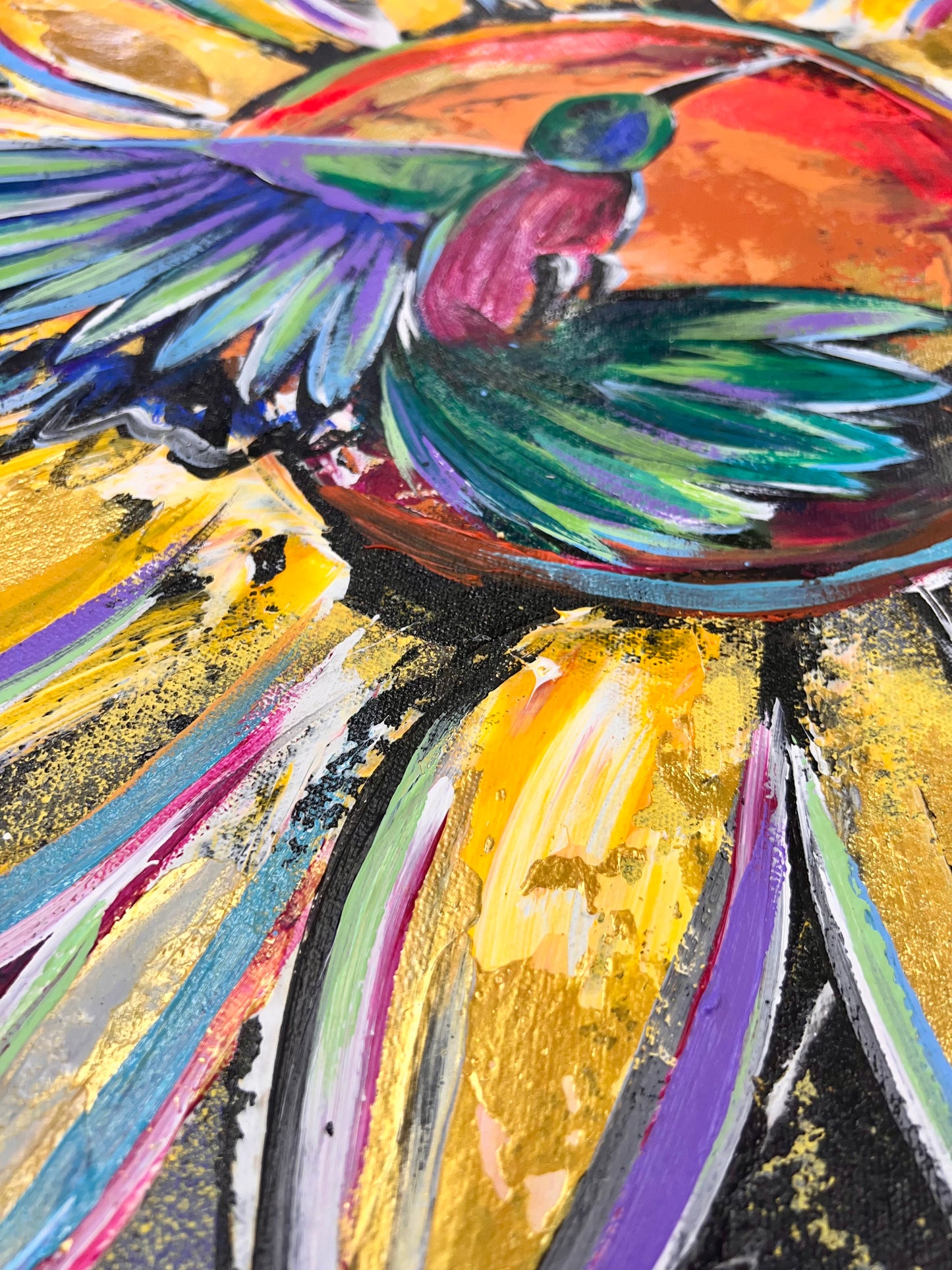 Cheerful Spirit of Gratitude / Hummingbird / Wednesday Refresh / August 2025