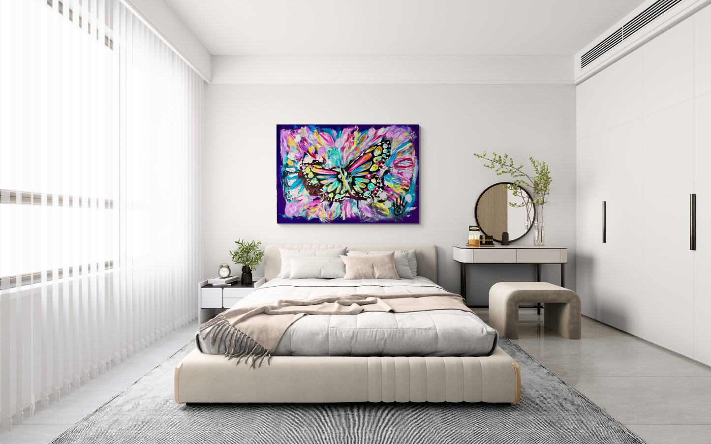 Beauty Glowing Quietly / Butterfly / Featured Originals / November 2025