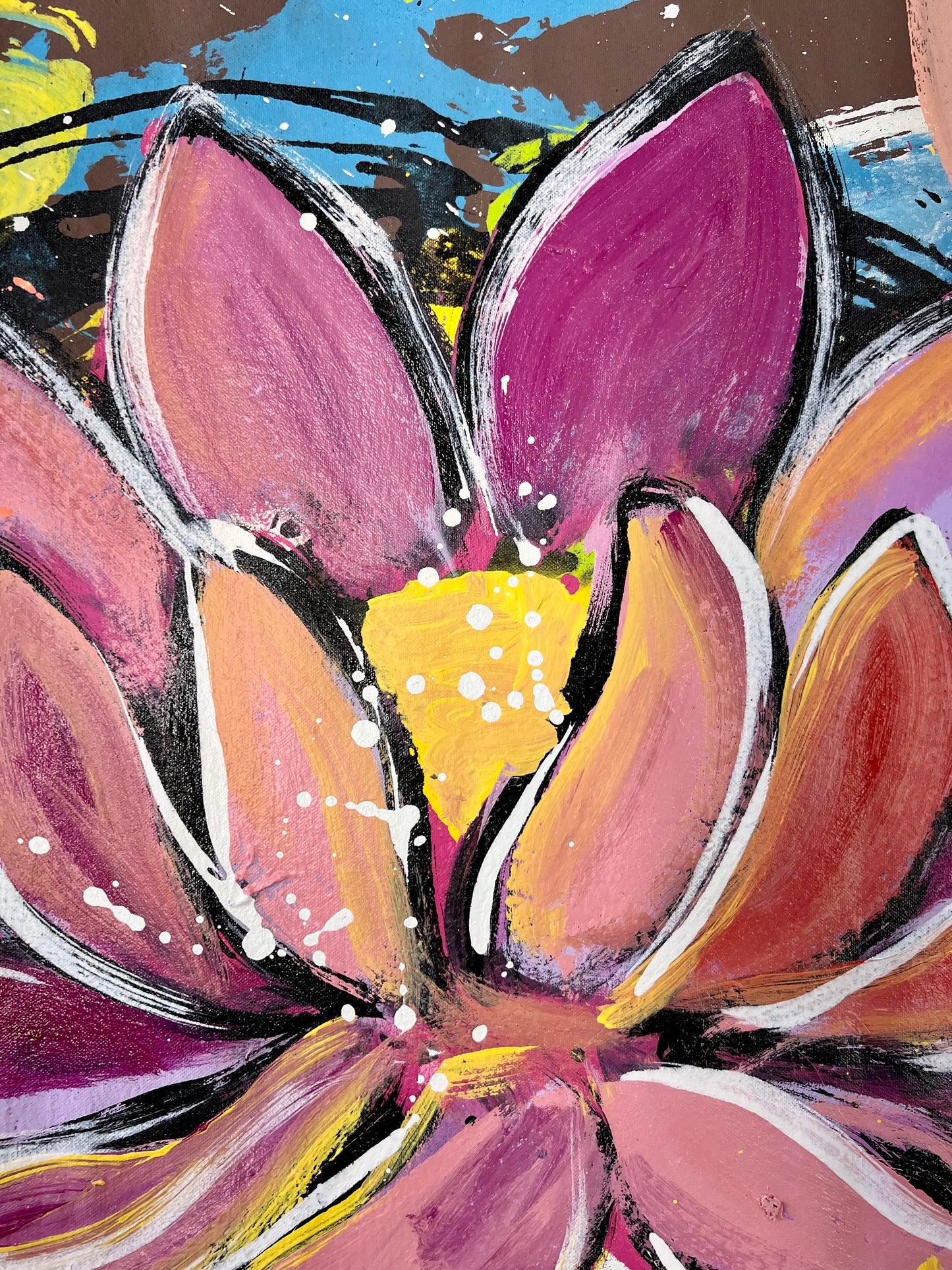 Beautiful and Free / Abstract Lotus / Wednesday Refresh / August 2025