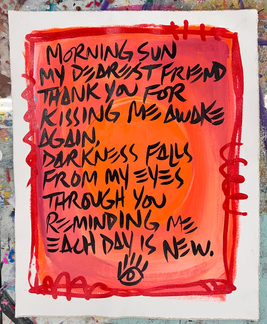 Each Day Is New / Mantra / March 2025