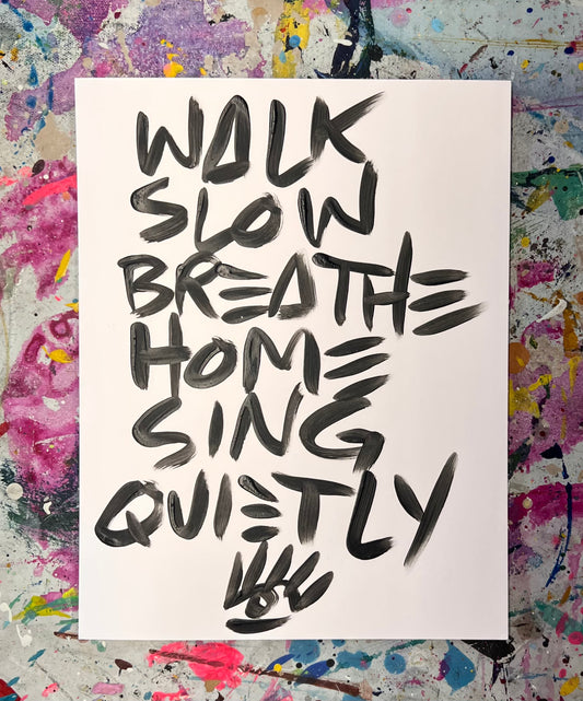 Breathe Home 2 / Archival Paper Mantra / BOGO Originals / August 2025