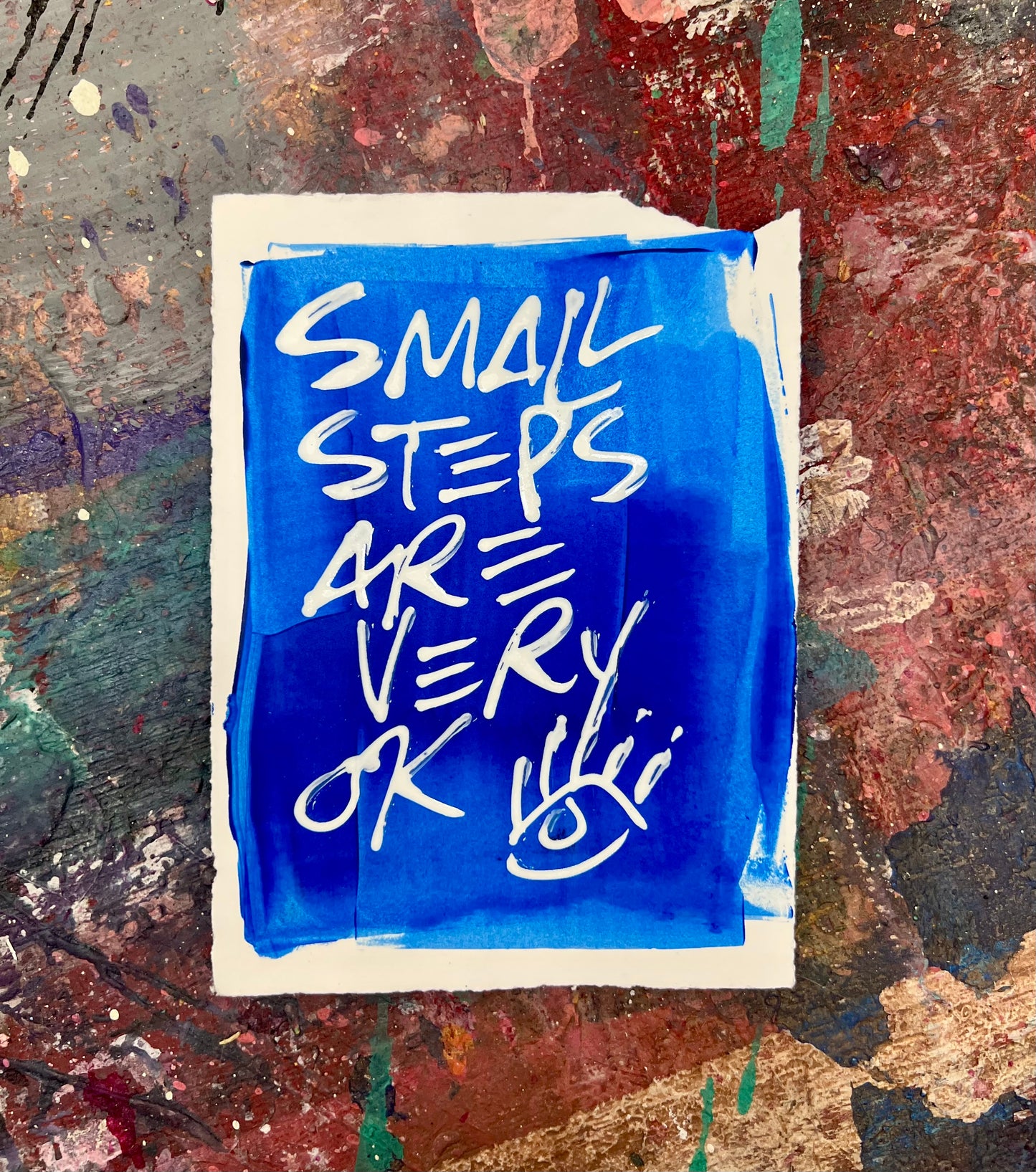 Small Steps / Brilliant Ocean / Archival Paper Mantra / BOGO Originals / January 2026