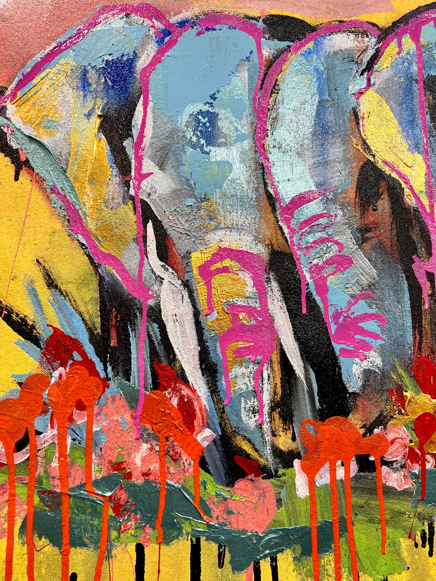 Wake Up and Be Hopeful / Elephant Herd / Sunday Collection / July 2025