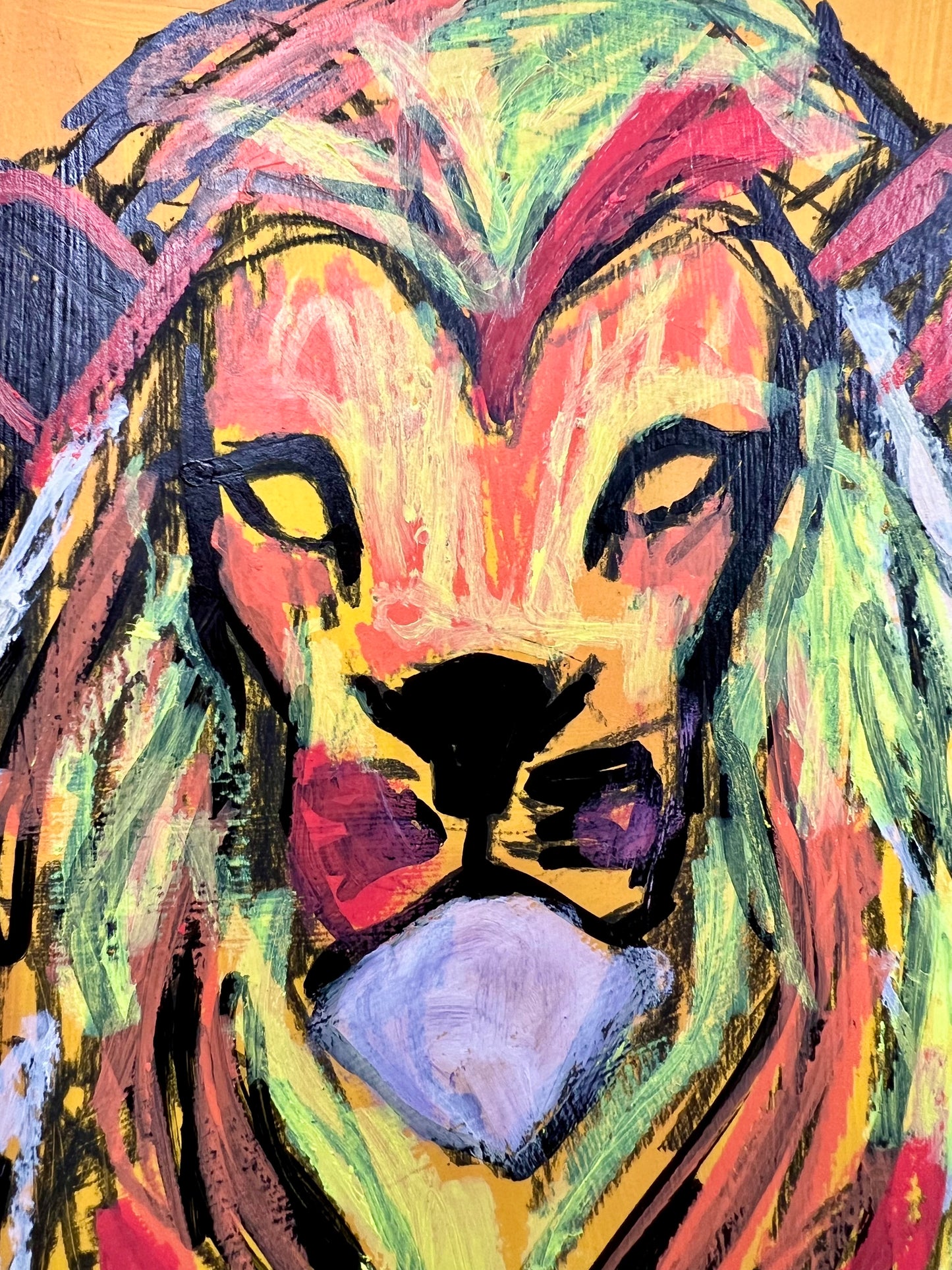 Lion Sketch / Archival Paper / Sunday Collection / August 2025