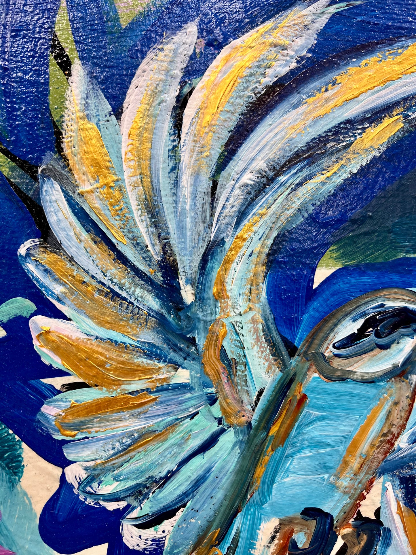 Beautiful and Free / Garden Bluebird / May 2025