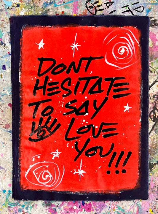 Say I Love You / Red & Black Mantra / BOGO Originals / September 2025