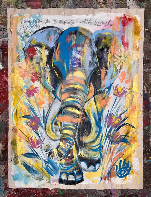When Life is a Song / Garden Elephant / May 2025