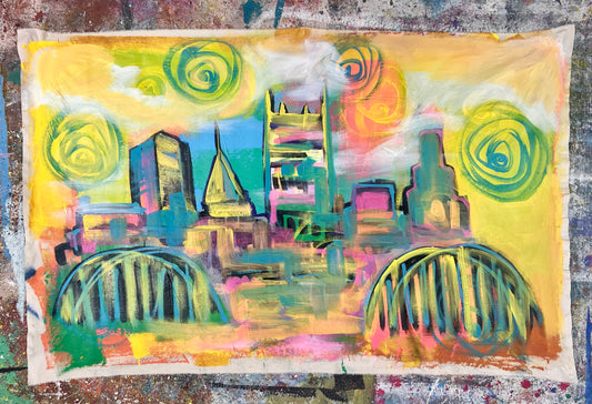 One Day at a Time / Vibrant Skyline / Sunday Collection / June 2025