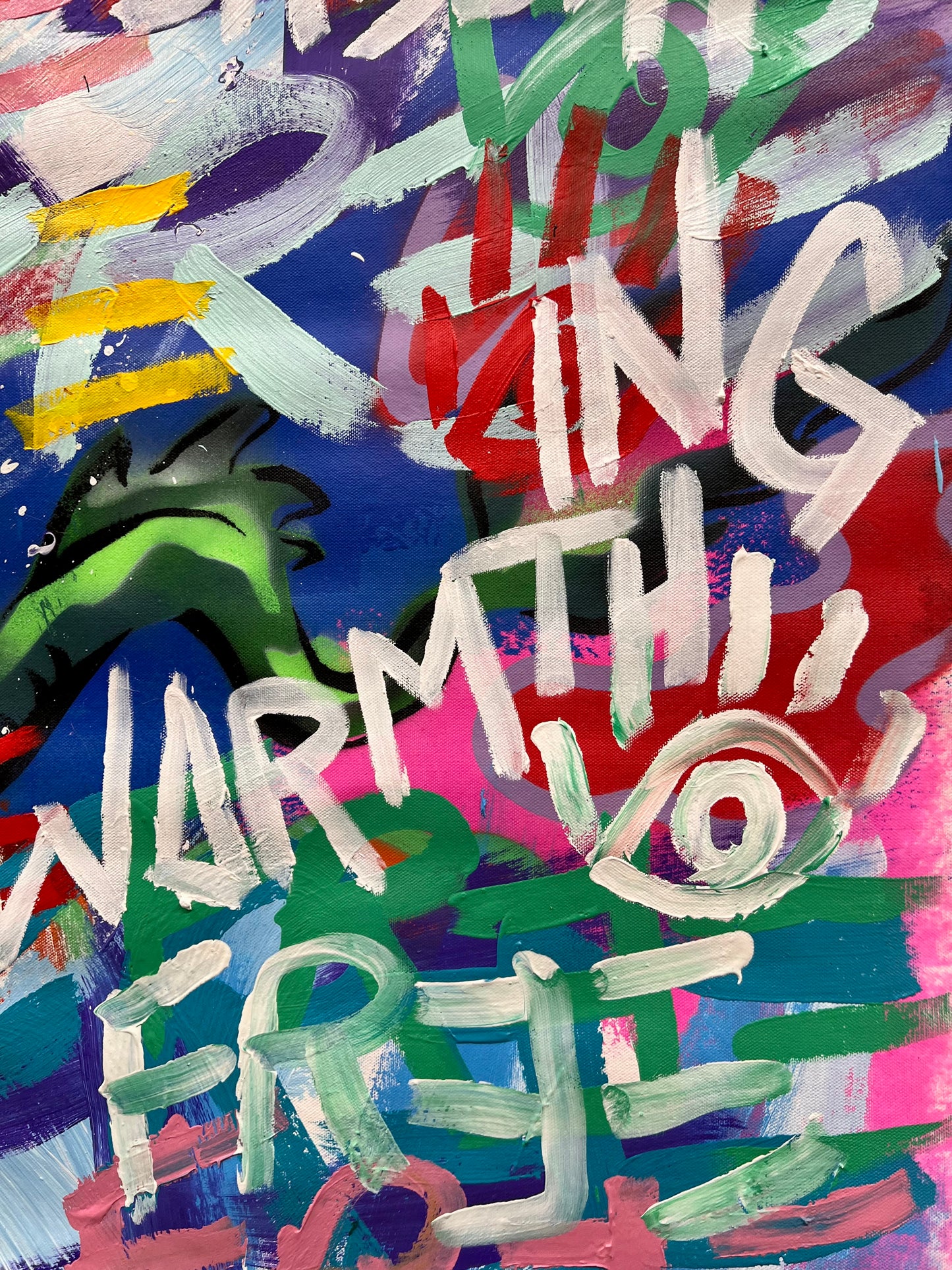 All To Gather Now / Graffiti Dragon Banner / March 2025