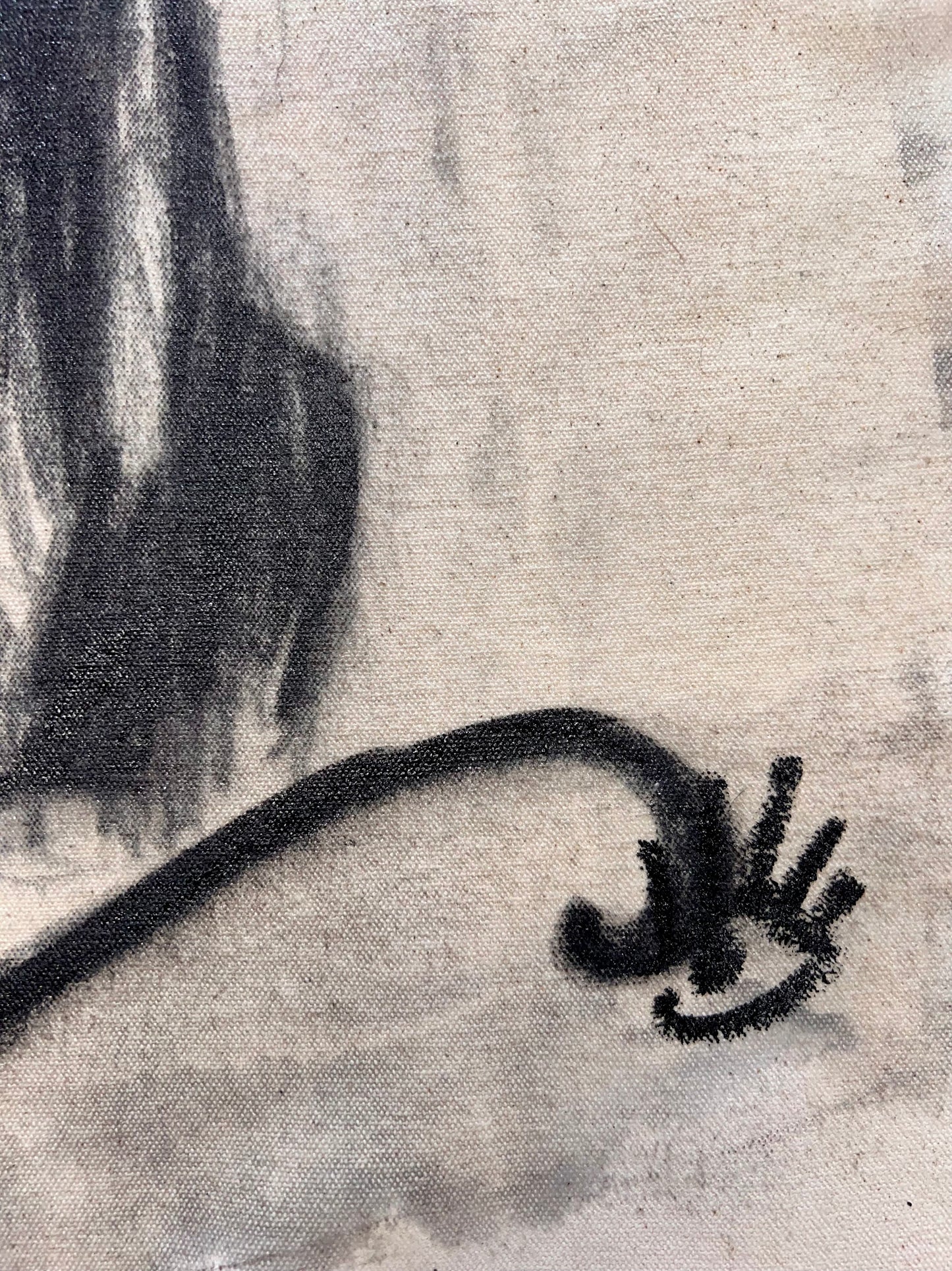 Charcoal Curiosity Cat Sketch / Wednesday Refresh / September 2025