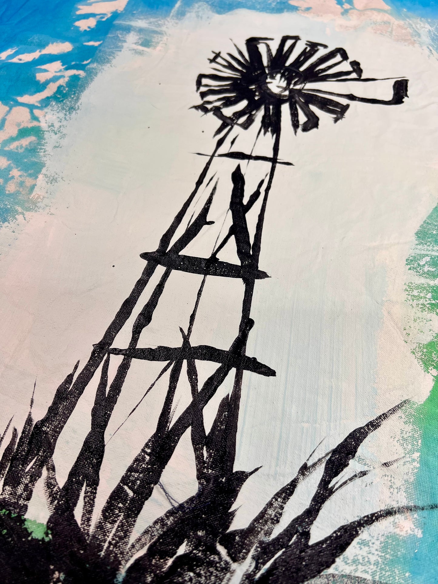 One Day at a Time / Windmill Sketch / March 2025