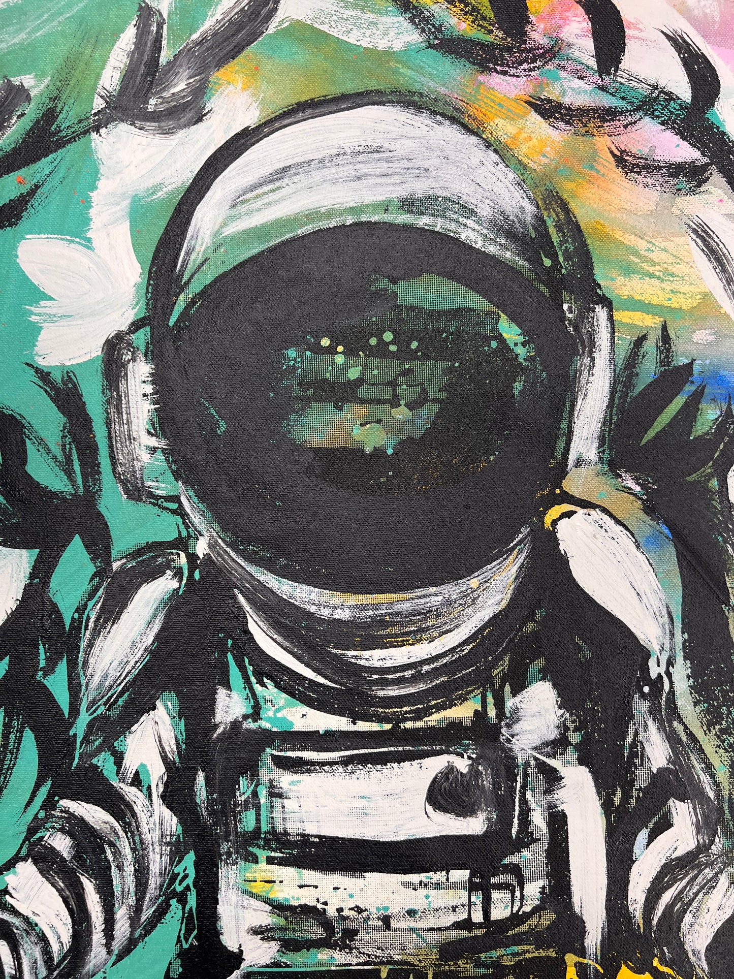 Allow / Green Floral Yoganaut / Wednesday Refresh / July 2025