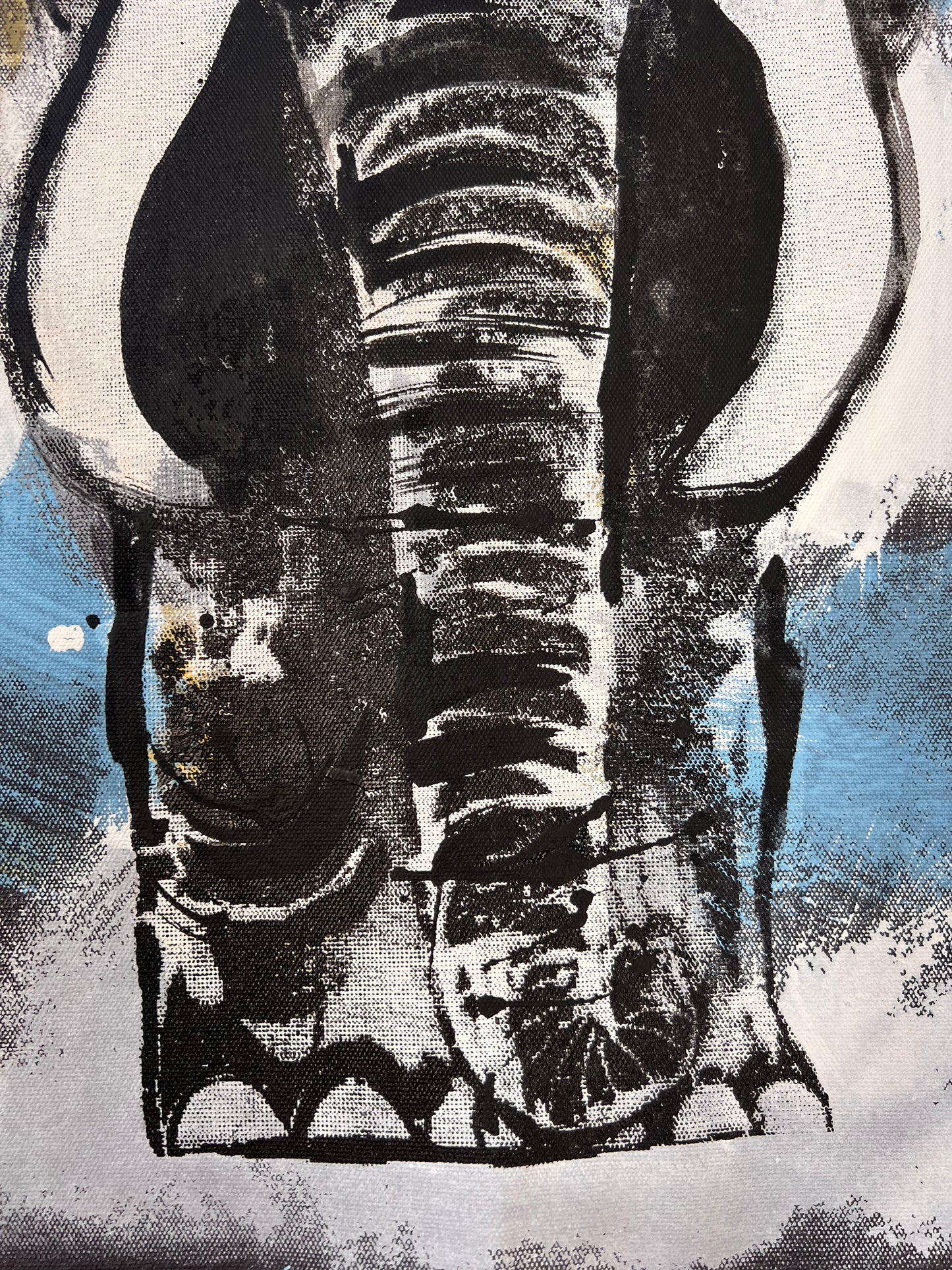 Now and Becoming / Screen Print Elephant / Sunday Collection / September 2025