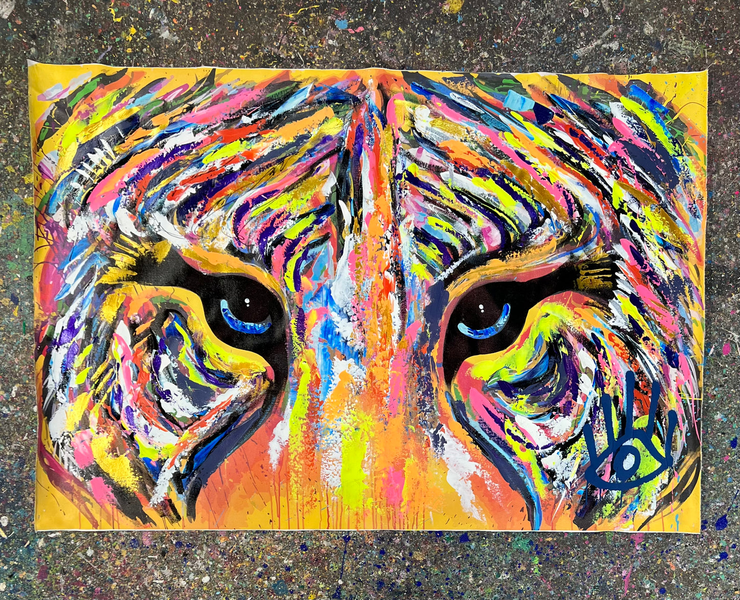 Eyes on it / tiger / September 2023