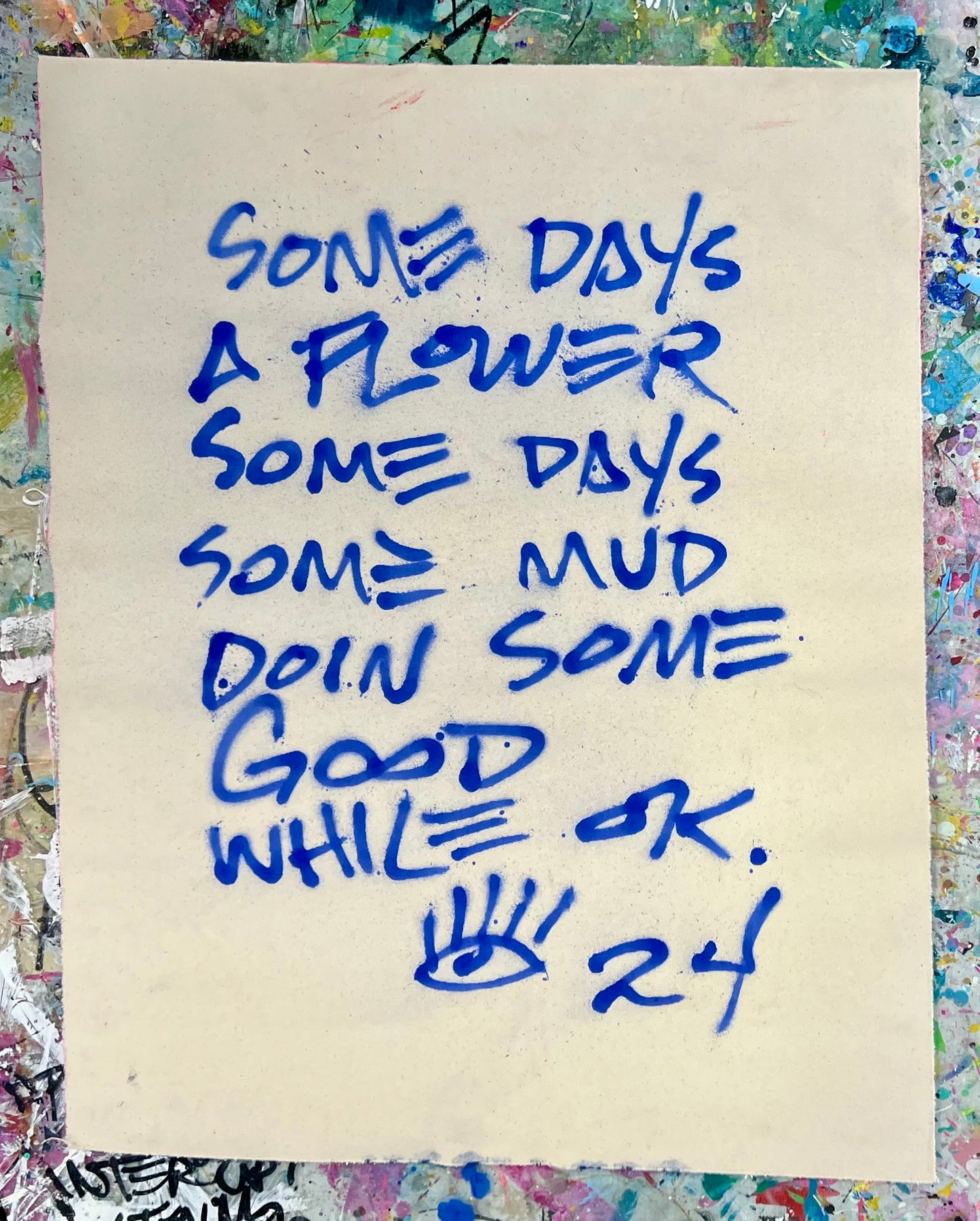 Doin Some Good While Ok / Unicorn Skyline / May 2024