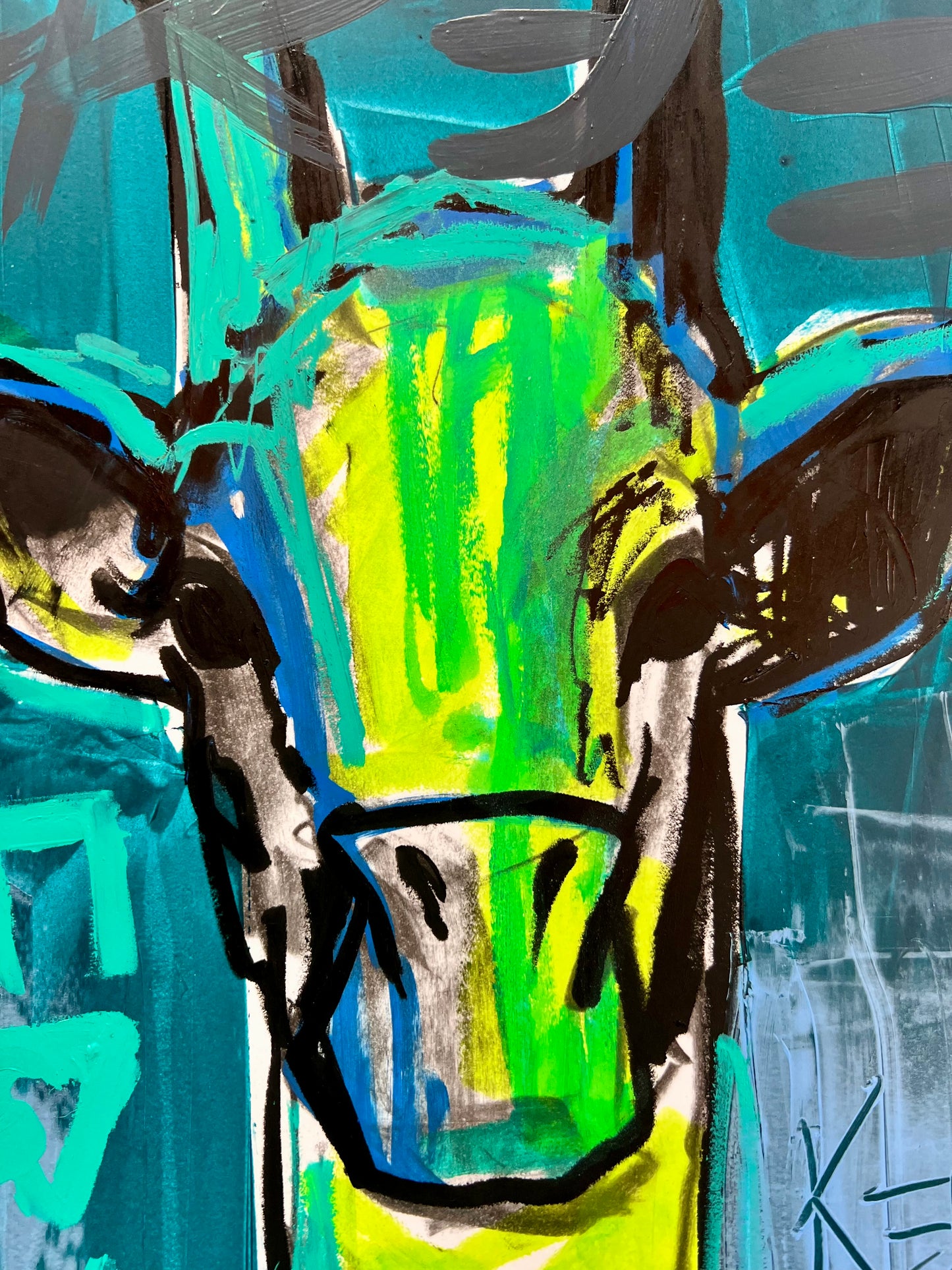Keep Your Head Up Giraffe Sketch / Archival Paper / May 2025